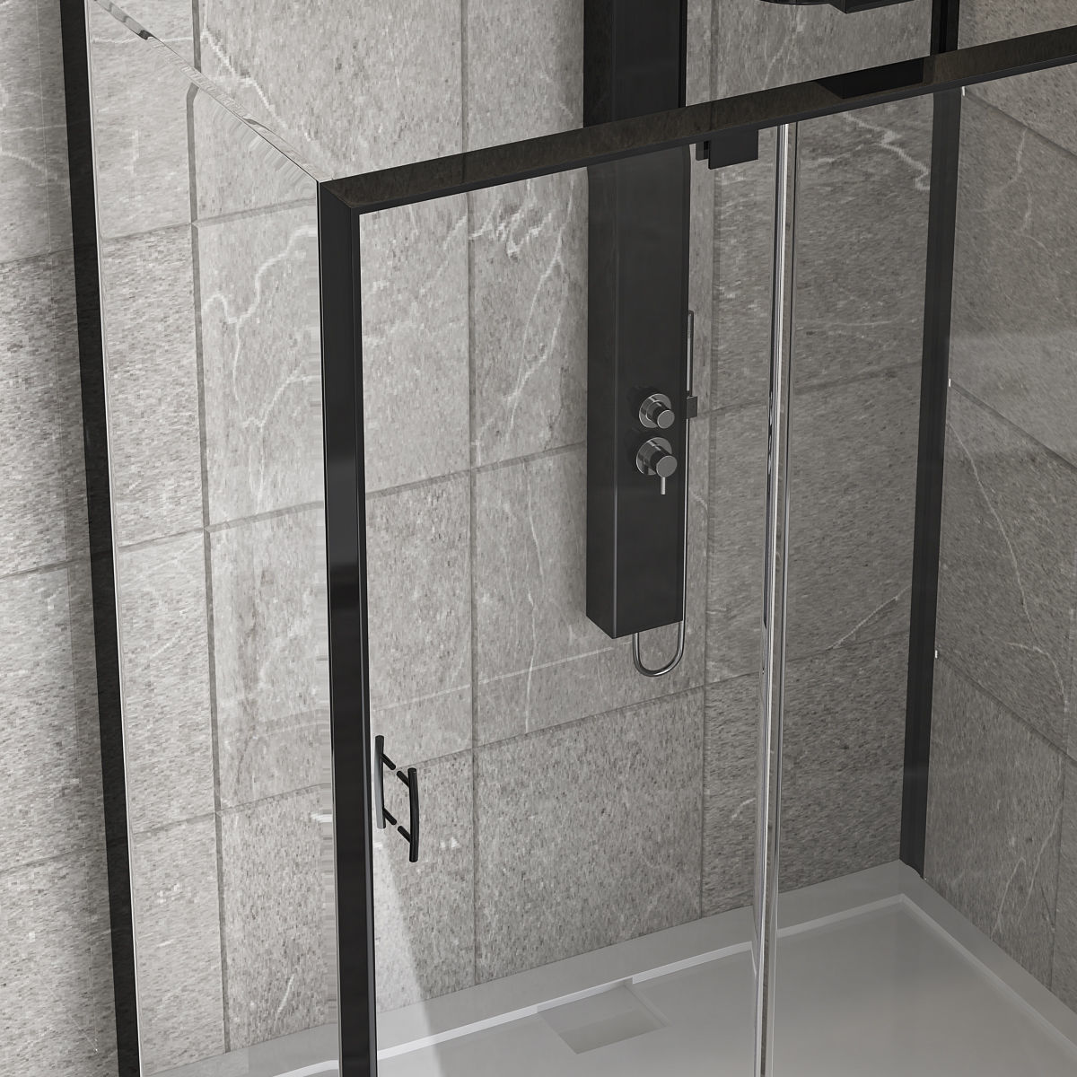 Shower Cabin Zest 3D model_4