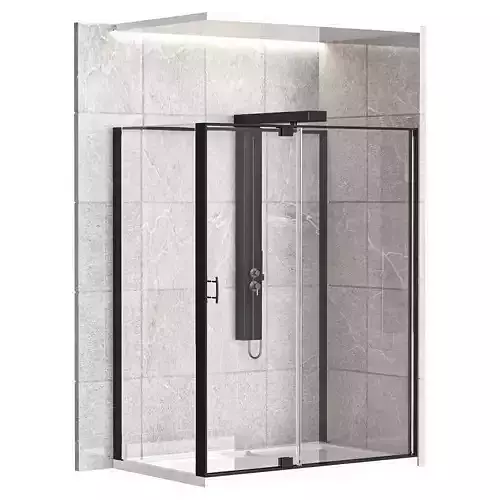 Shower Cabin Zest 3D model