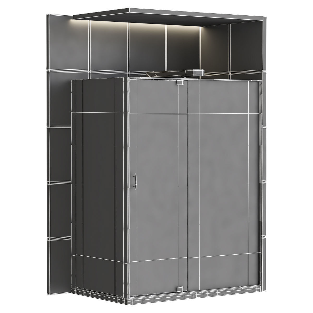 Shower Cabin Zest 3D model_5