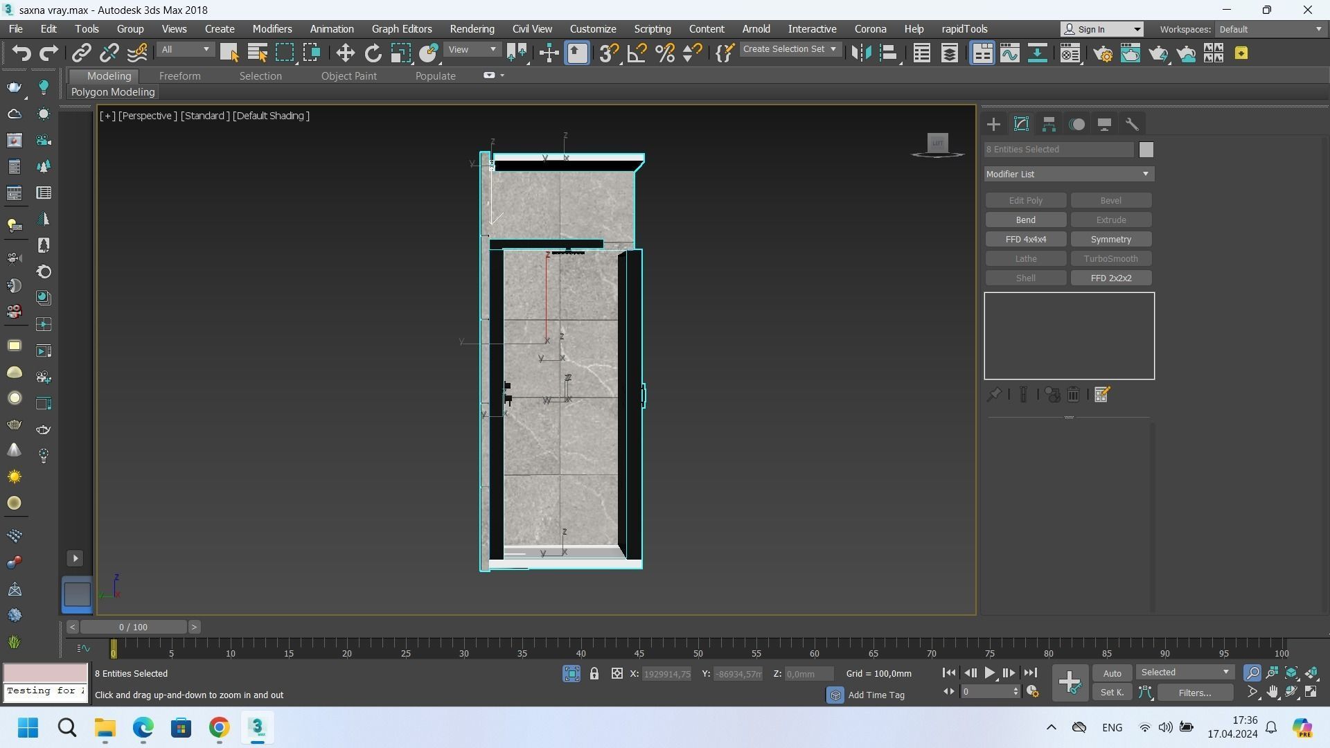 Shower Cabin Zest 3D model_7