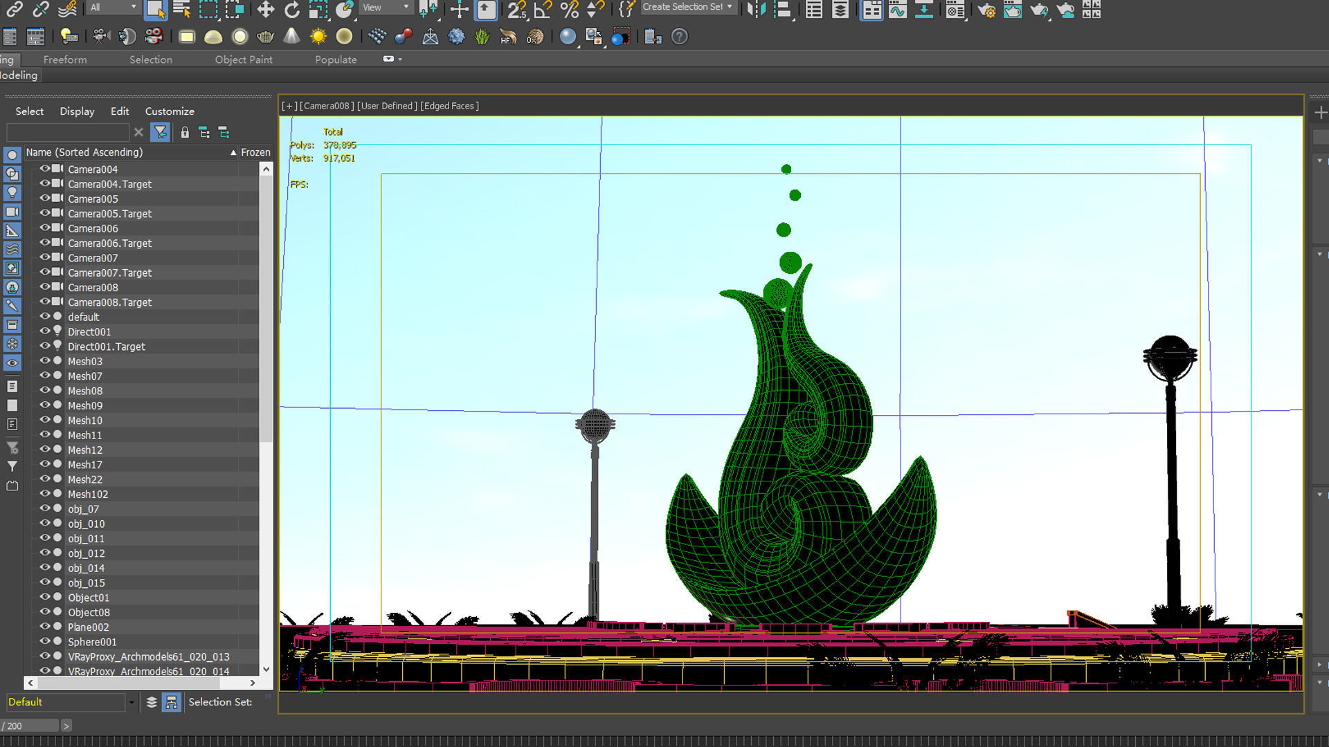 statue sculptures bronze street urban environment city 3D model_5