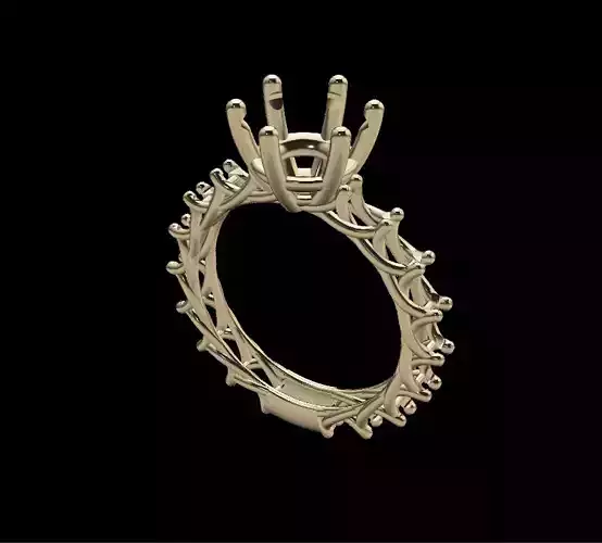 Women Ring 3D print model