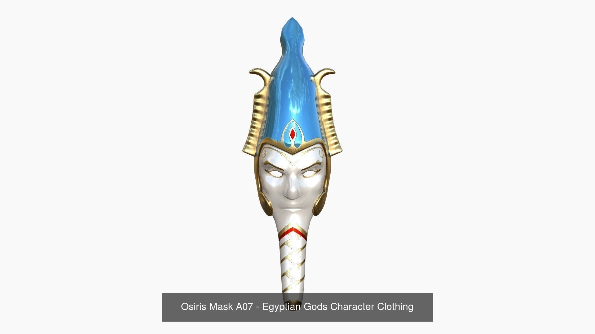 10 Osiris Mask A Collection - Egyptian Gods Character Clothing  _4