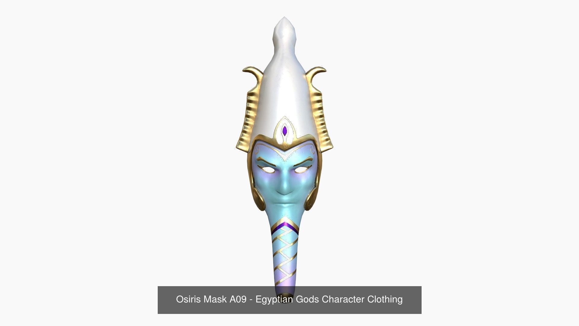 10 Osiris Mask A Collection - Egyptian Gods Character Clothing  _2