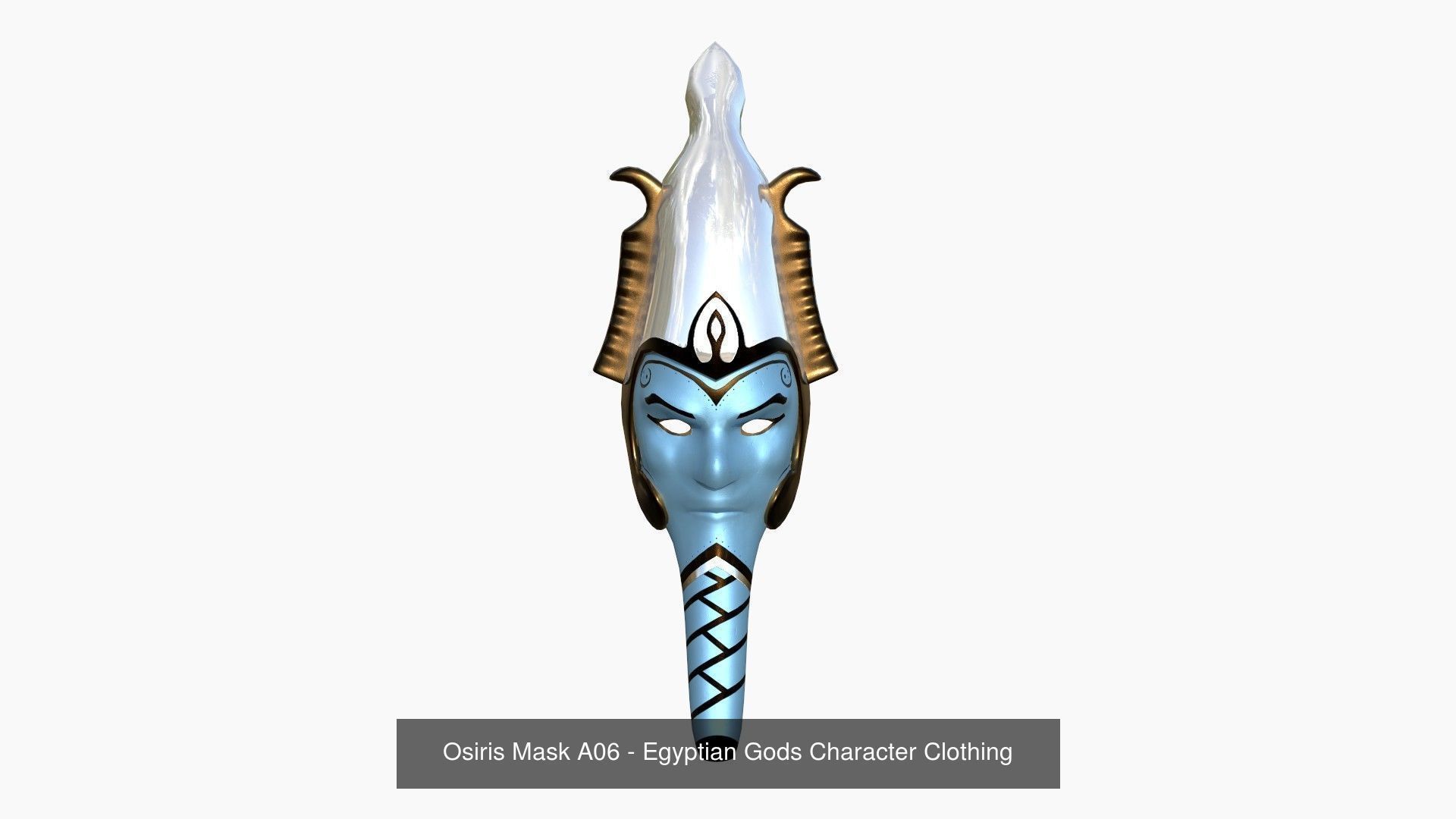 10 Osiris Mask A Collection - Egyptian Gods Character Clothing  _5