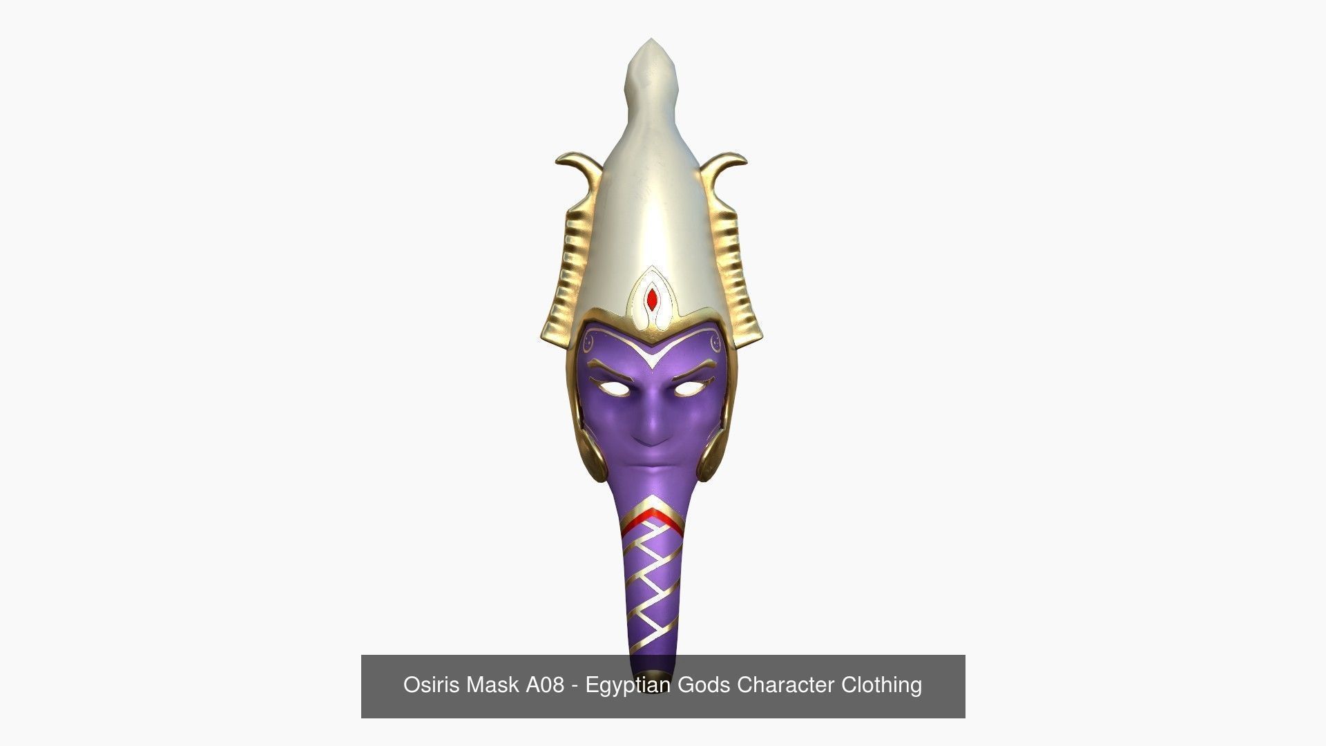 10 Osiris Mask A Collection - Egyptian Gods Character Clothing  _3