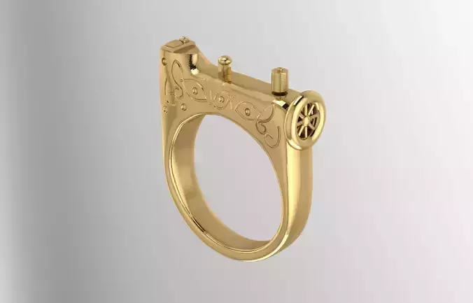 sewing machine ring 3D print model
