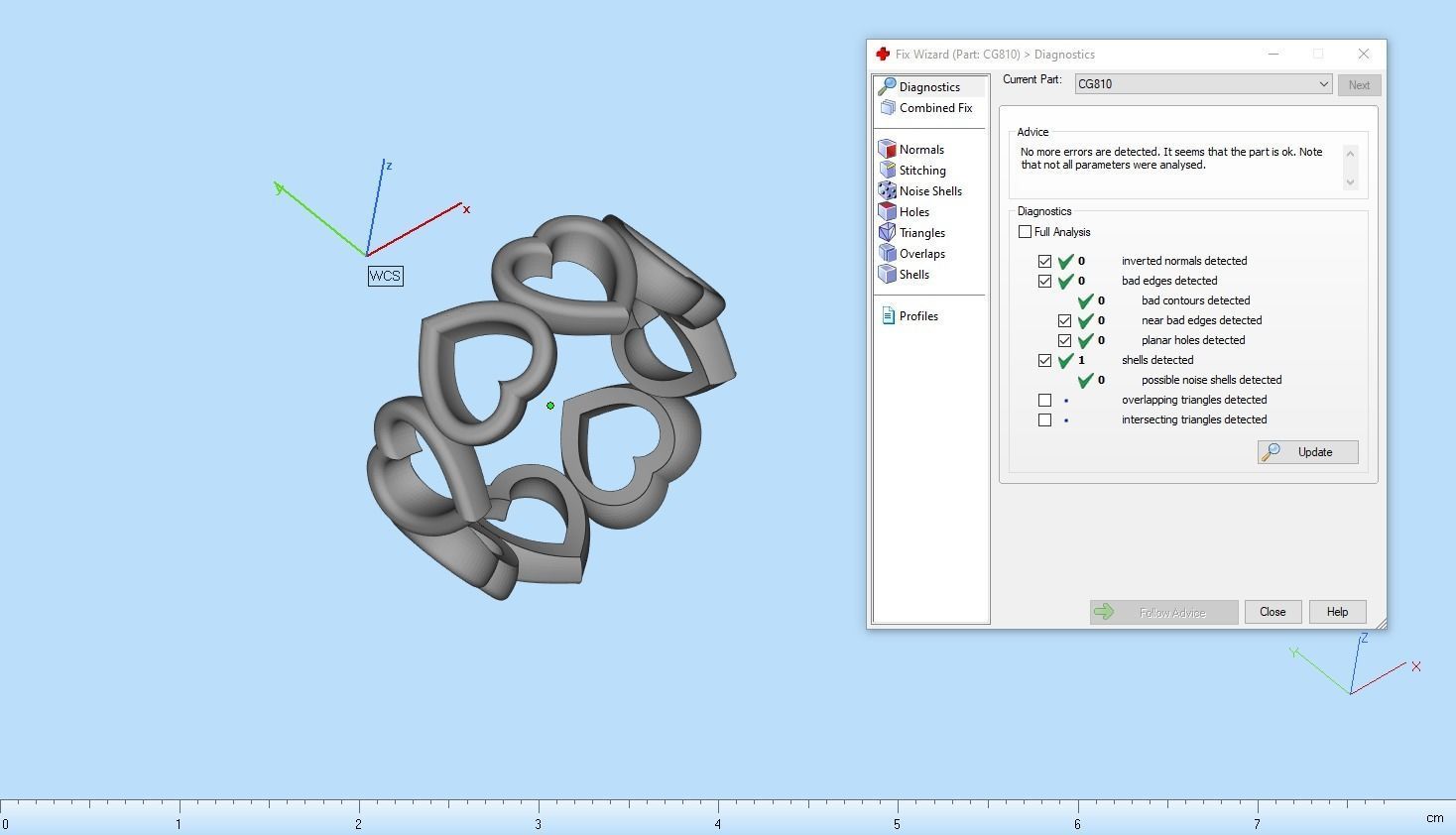 Heart ring model 810 3D print model_5