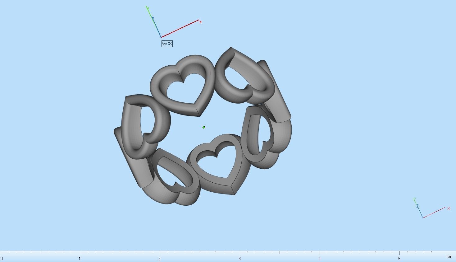 Heart ring model 810 3D print model_10