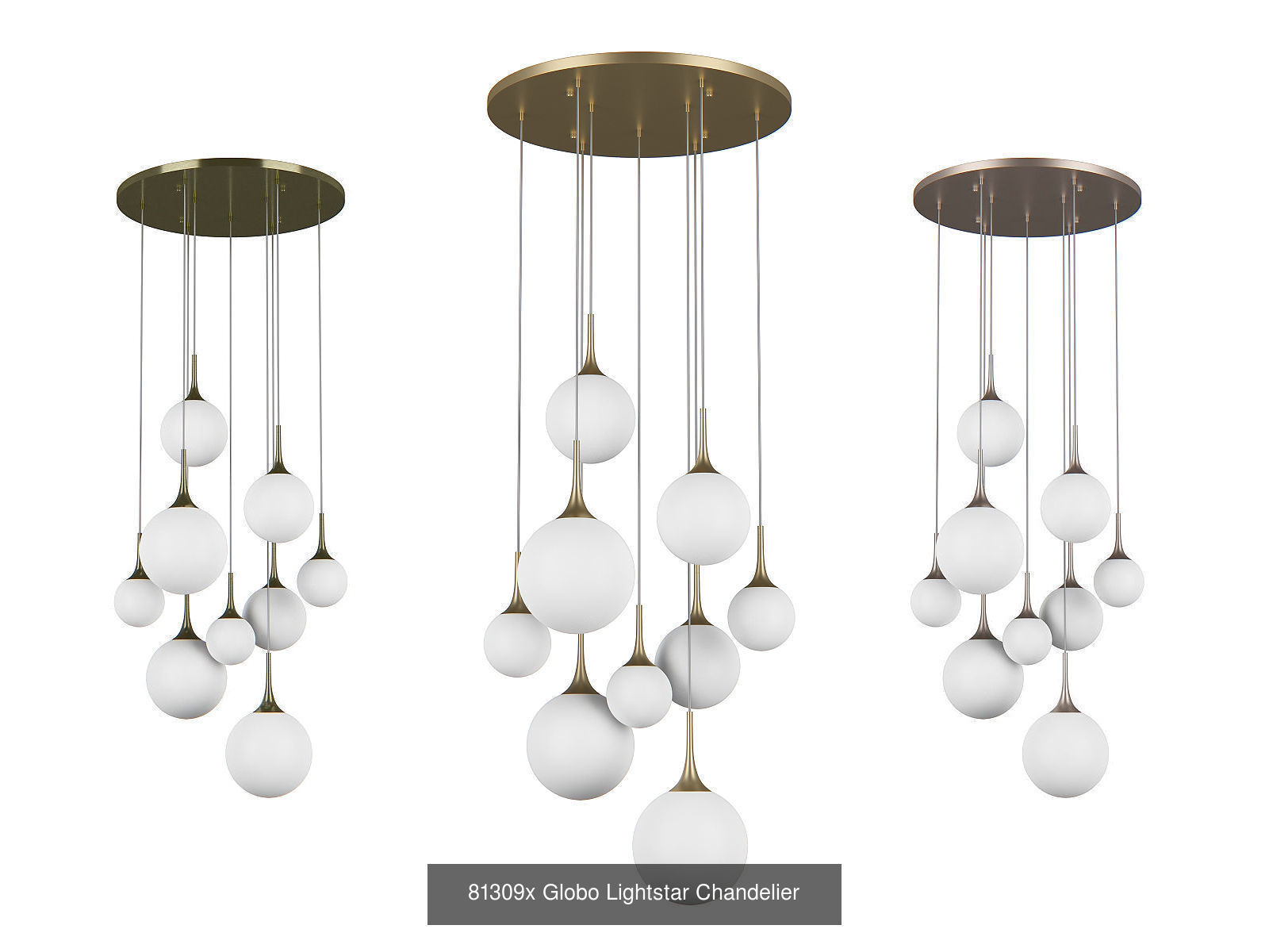 Globo Lightstar Collection of 21 Modern Spherical Lamps Items _7