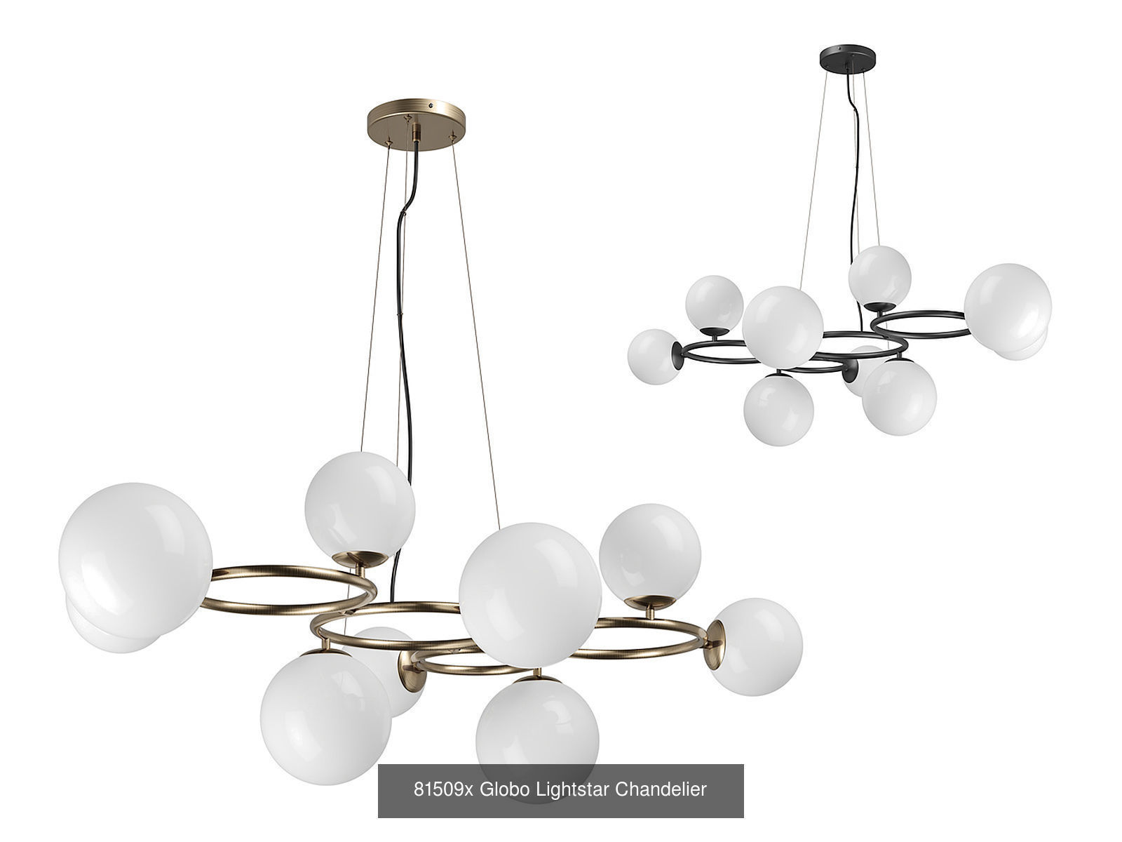 Globo Lightstar Collection of 21 Modern Spherical Lamps Items _11