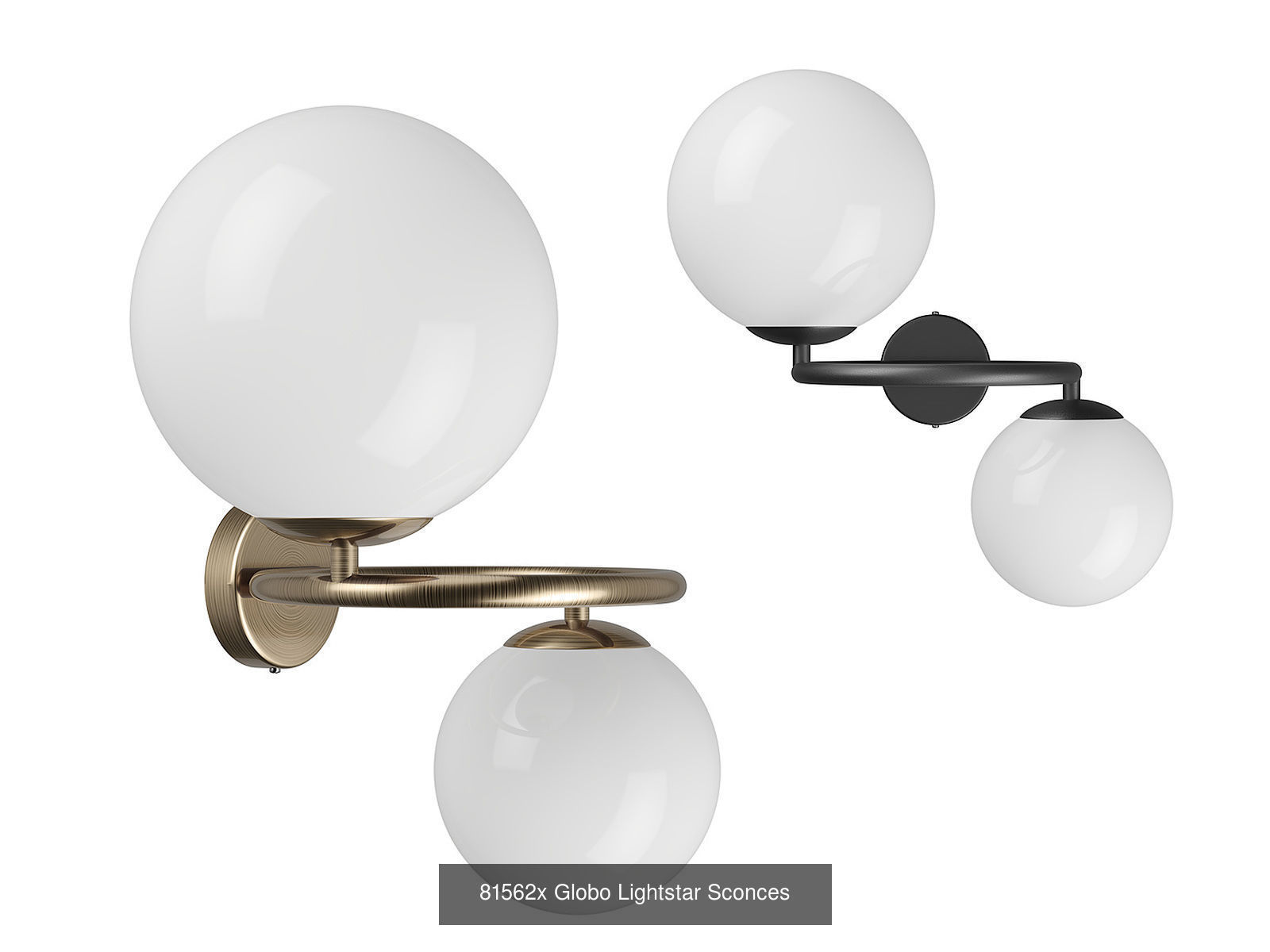 Globo Lightstar Collection of 21 Modern Spherical Lamps Items _12
