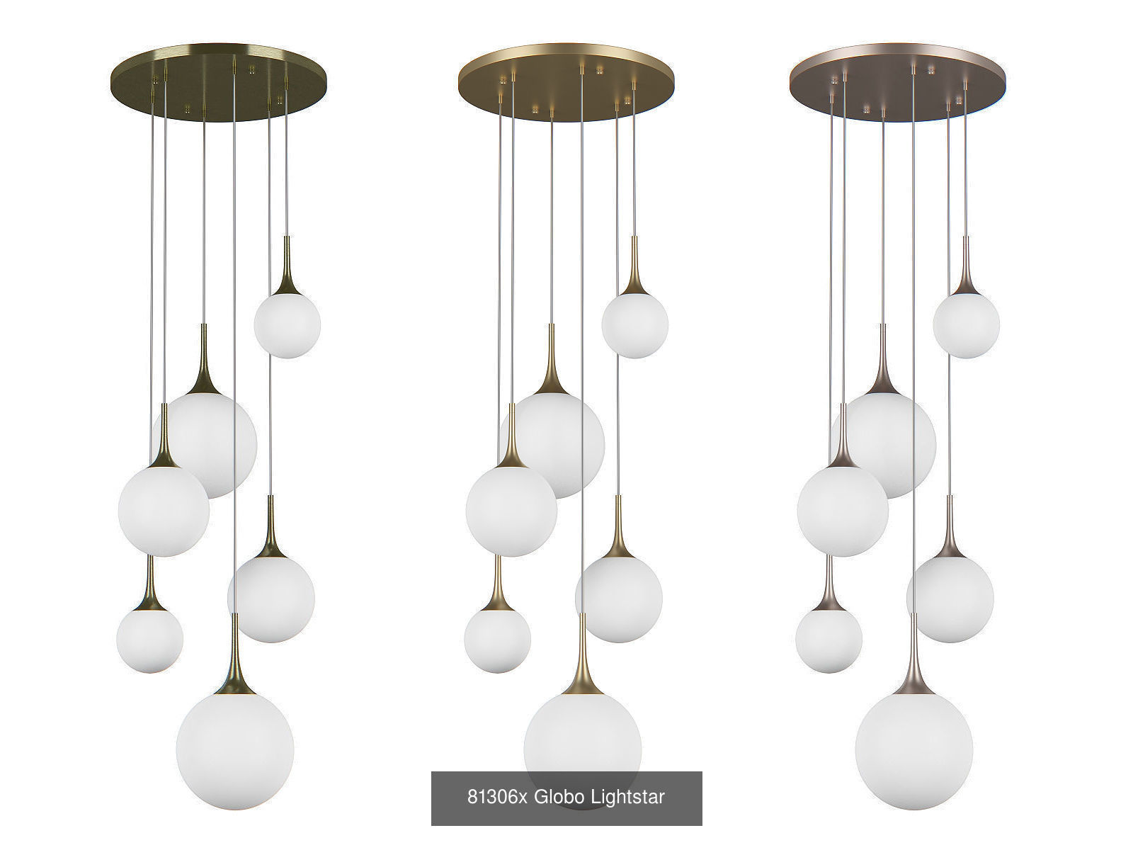 Globo Lightstar Collection of 21 Modern Spherical Lamps Items _6