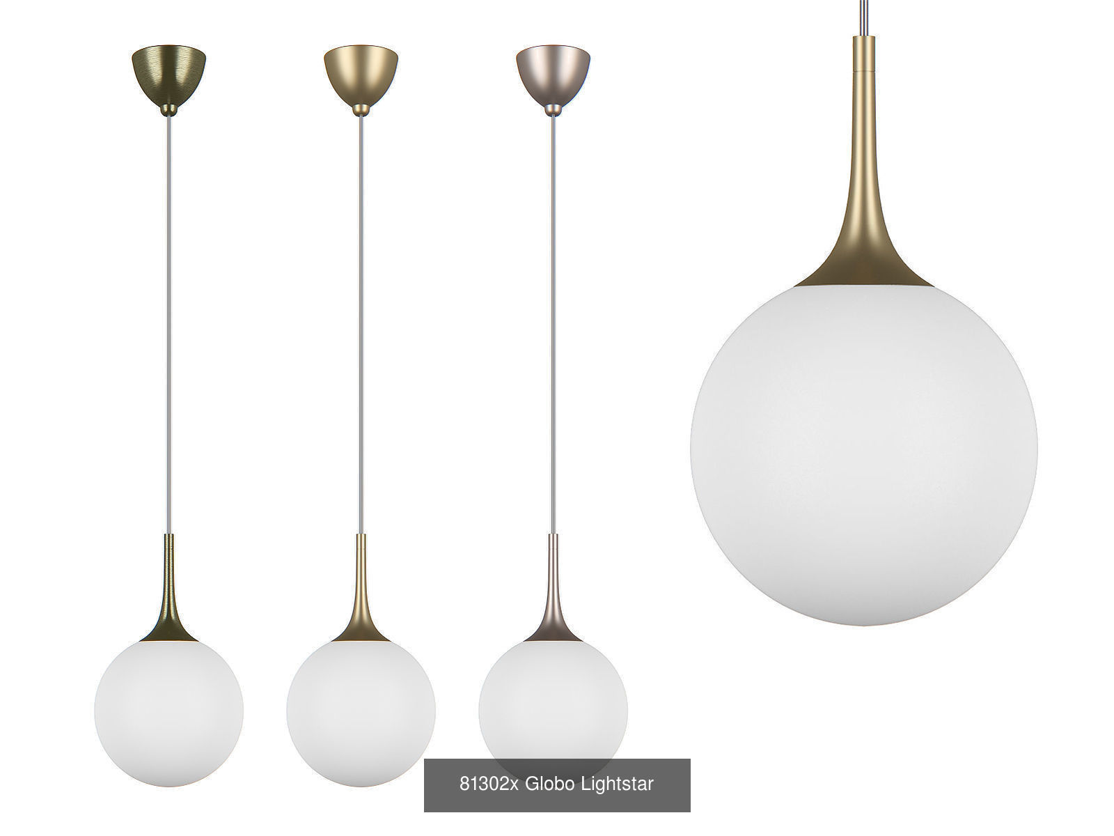 Globo Lightstar Collection of 21 Modern Spherical Lamps Items _4