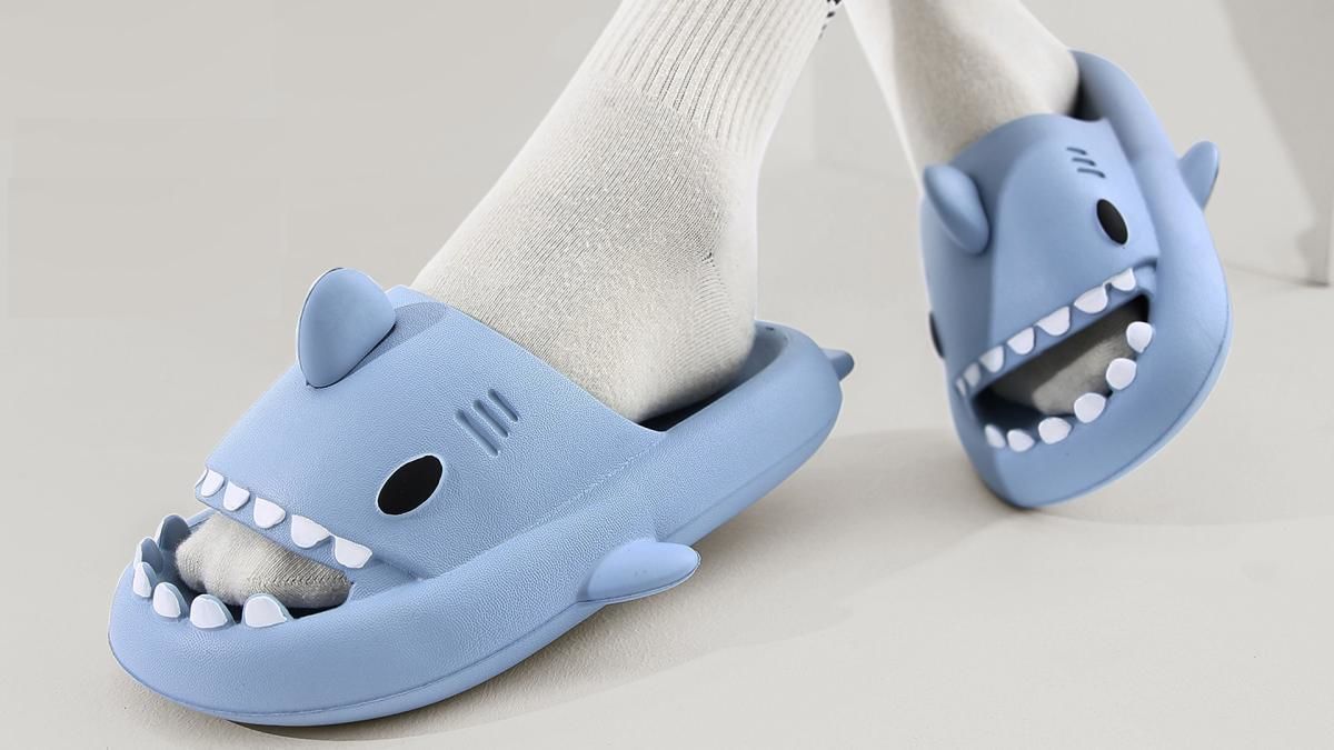 CHANCLAS TIBURON - FLIP FLOPS - SHARK 3D print model_4