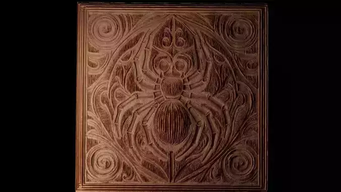 Spider CNC 3d Print High Relief Sand Casting