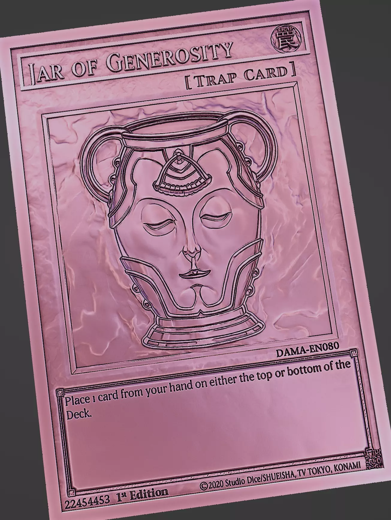 JAR OF GENEROSITY - YU-GI-OH Free 3D print model