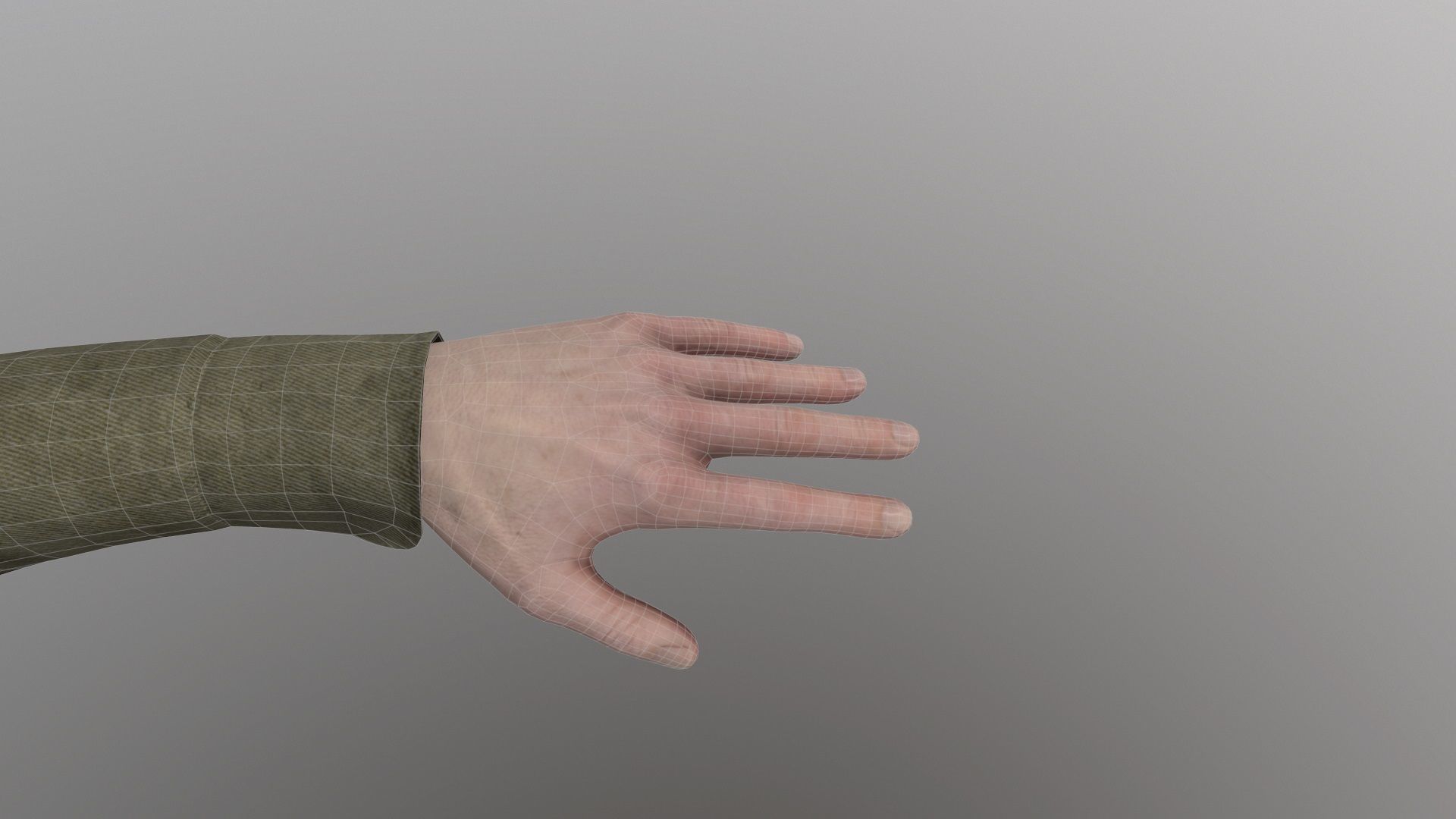 WW2 Soldier Man - Maya Rig - High Quality Textured 3D model_10