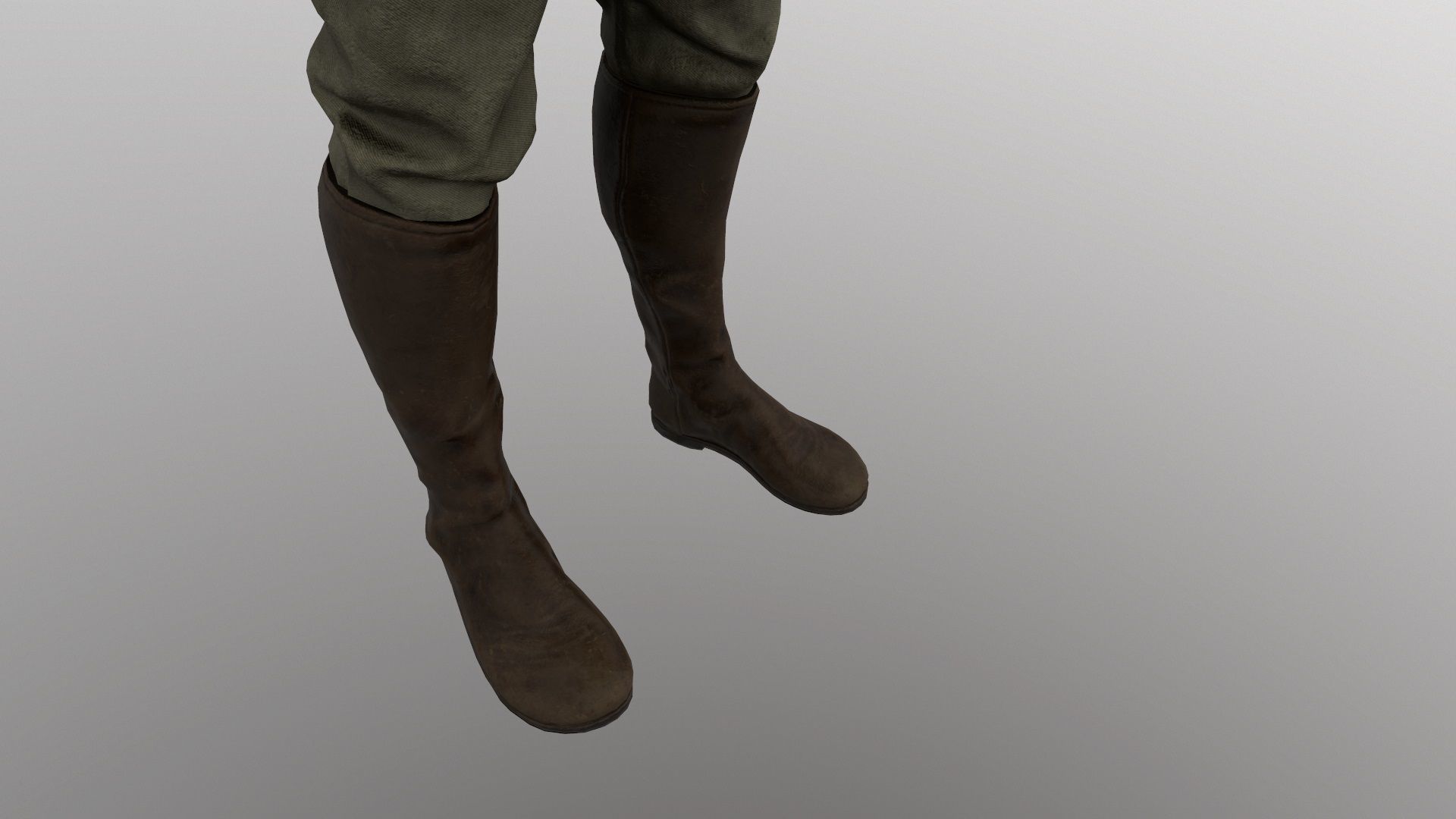 WW2 Soldier Man - Maya Rig - High Quality Textured 3D model_5