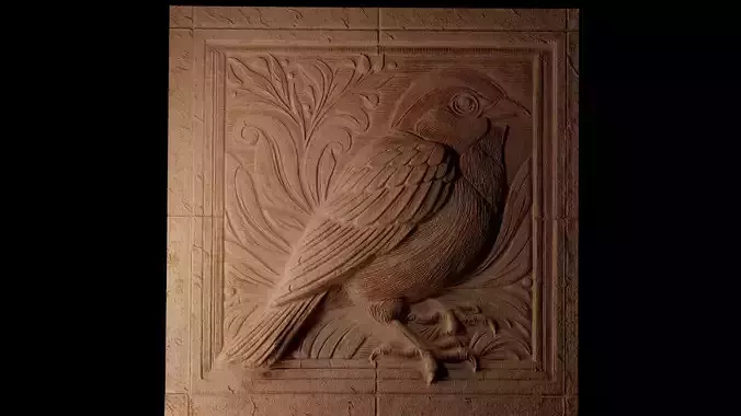Sparrow CNC 3d Print High Relief Sand Casting
