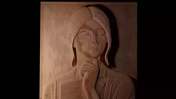 Sociologist CNC 3d Print High Relief Sand Casting