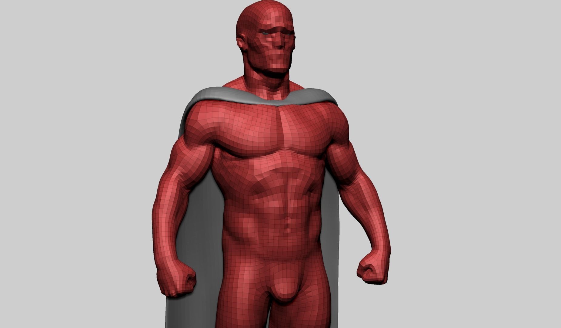 Superhero Models 3D model_10
