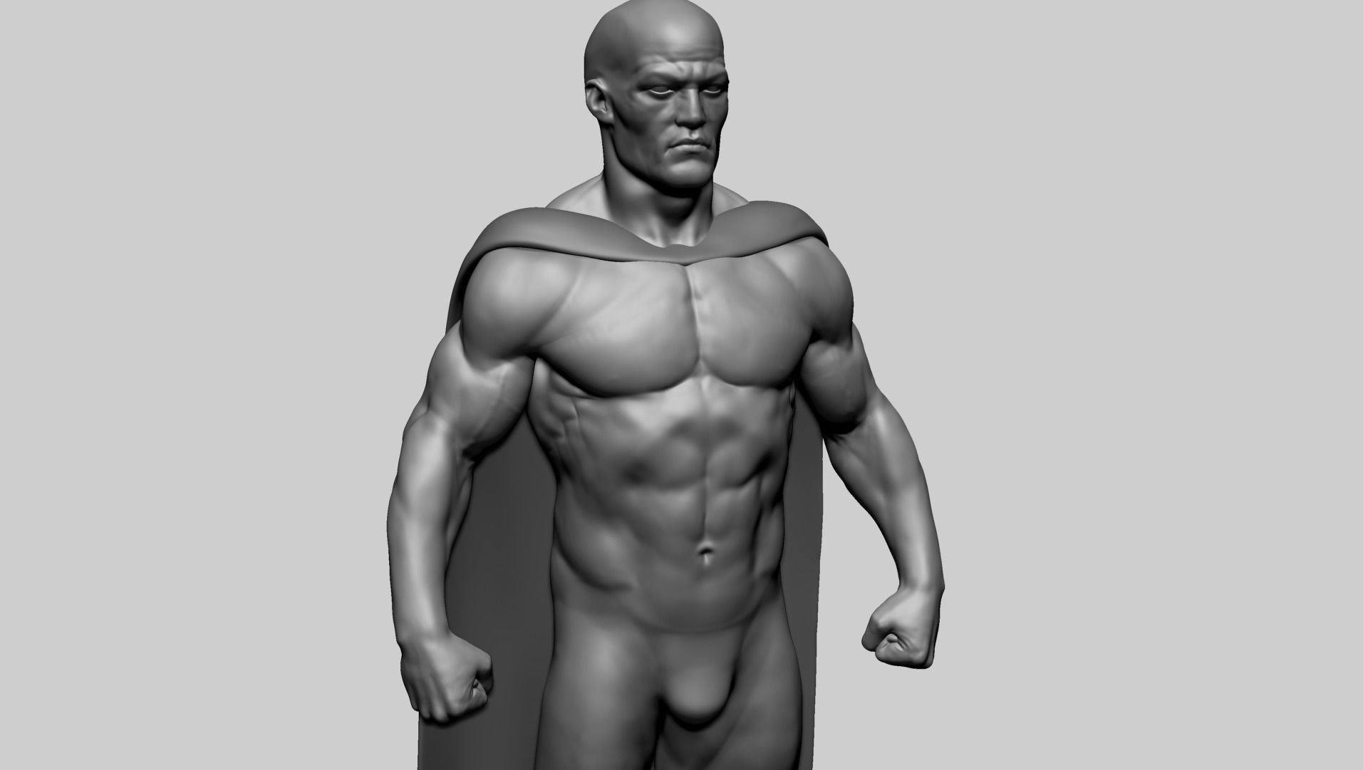 Superhero Models 3D model_8