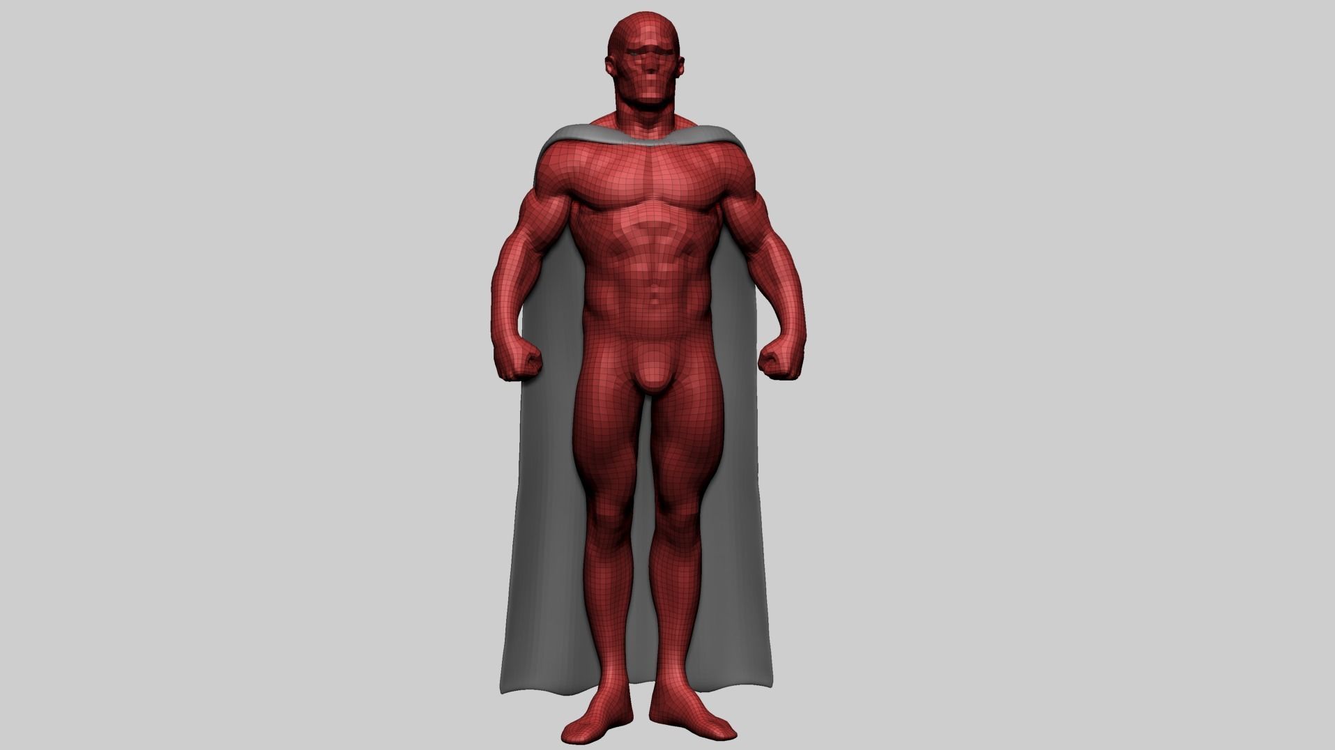 Superhero Models 3D model_11