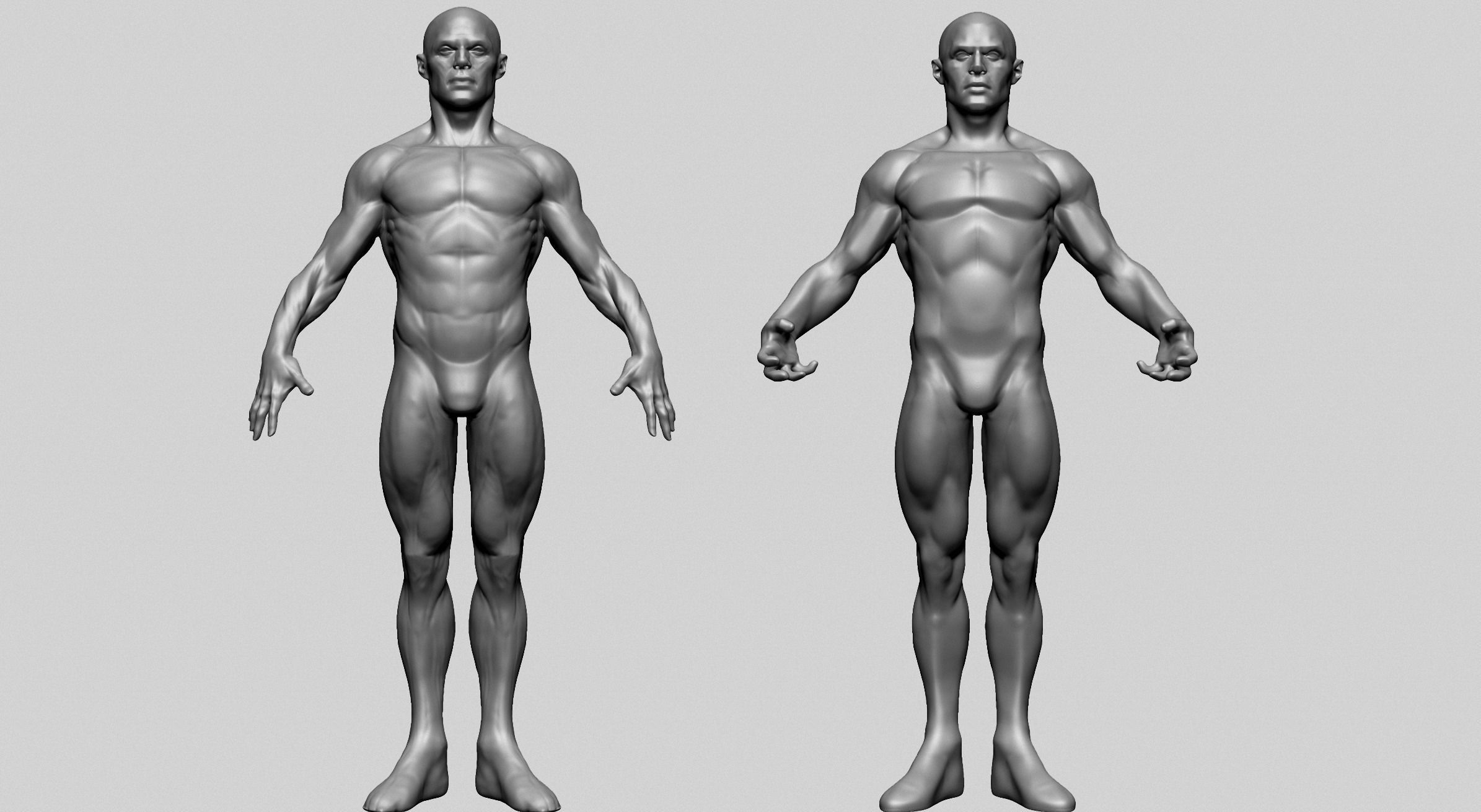 Superhero Models 3D model_12