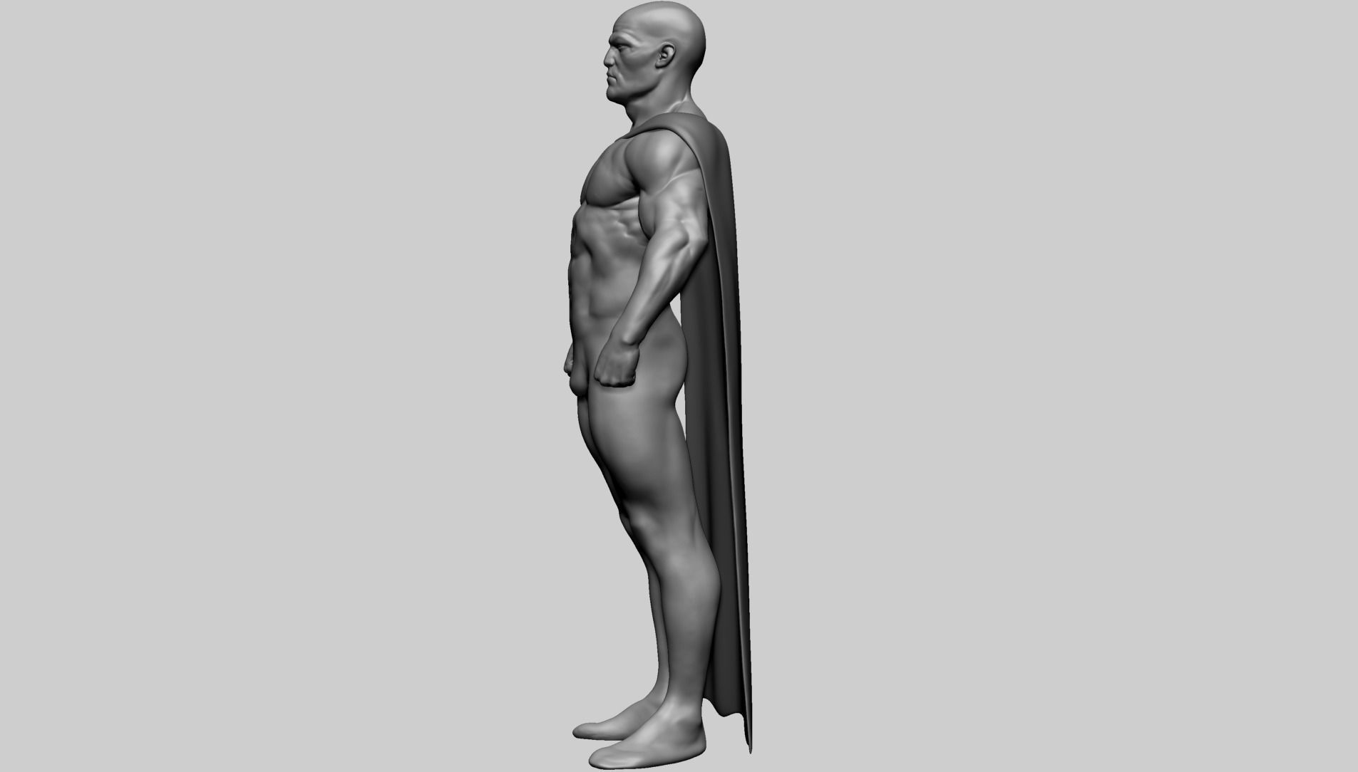 Superhero Models 3D model_7