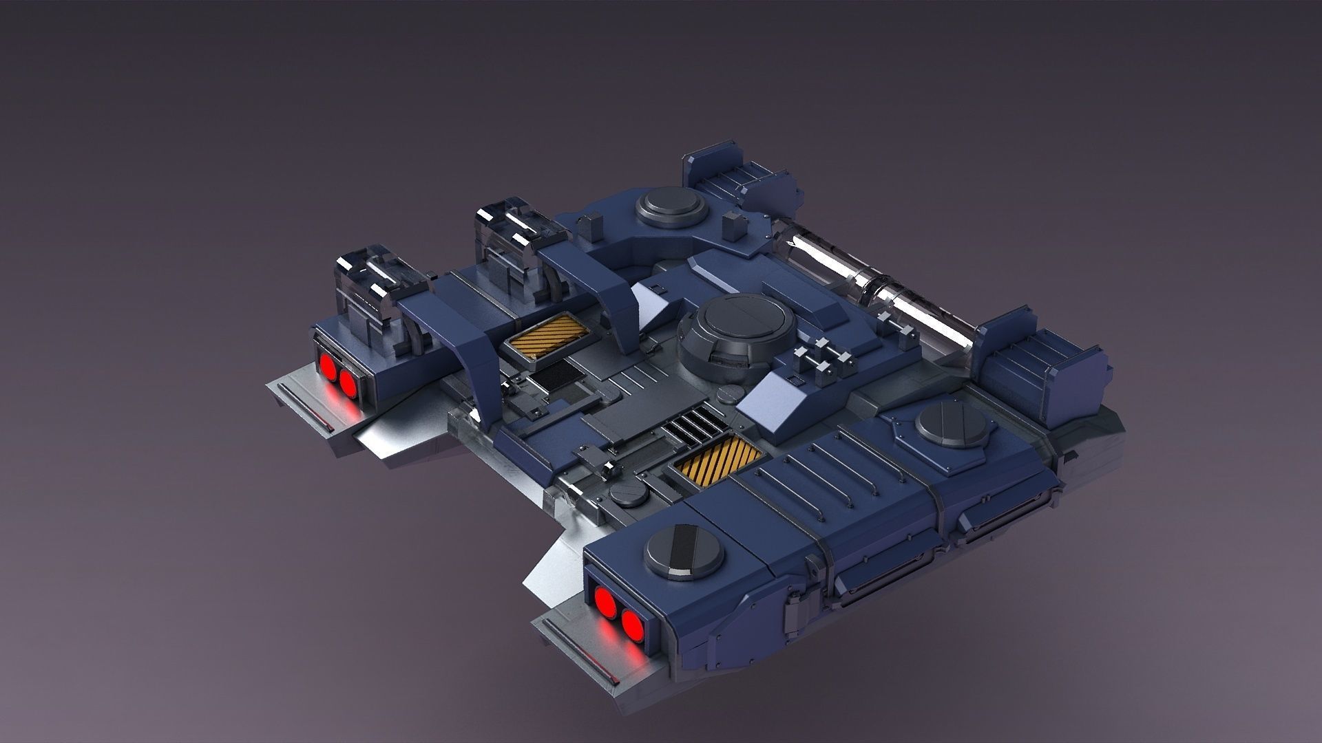 Mechanical Console Chair Future  Station  mechanical arm 3D model_2