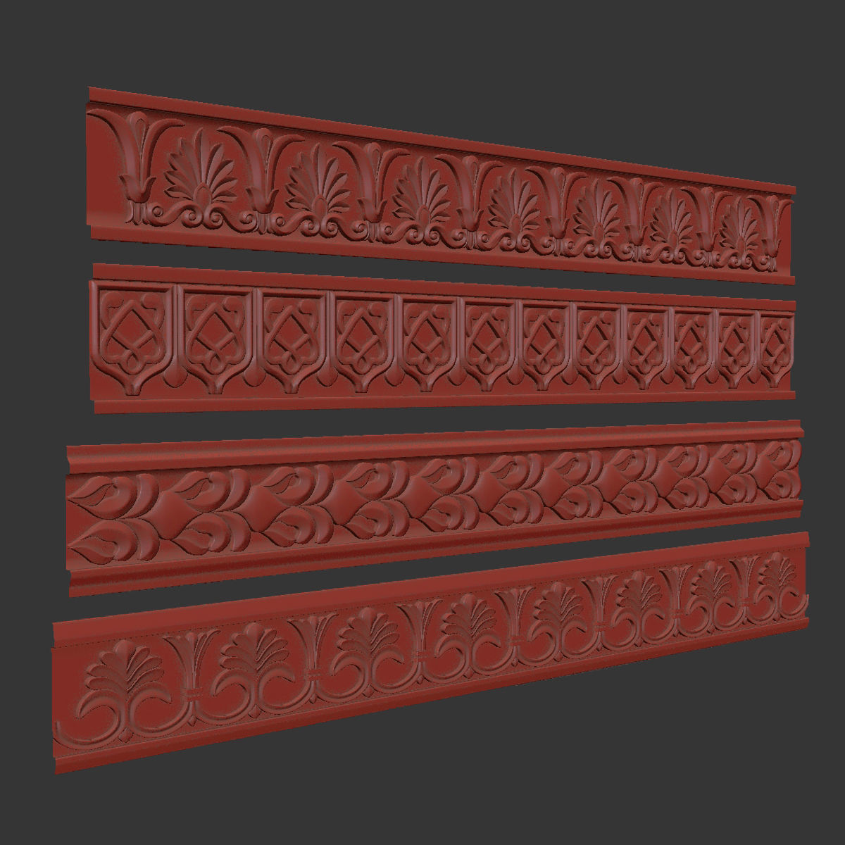 Path Ornament Pack 24 3D model_5