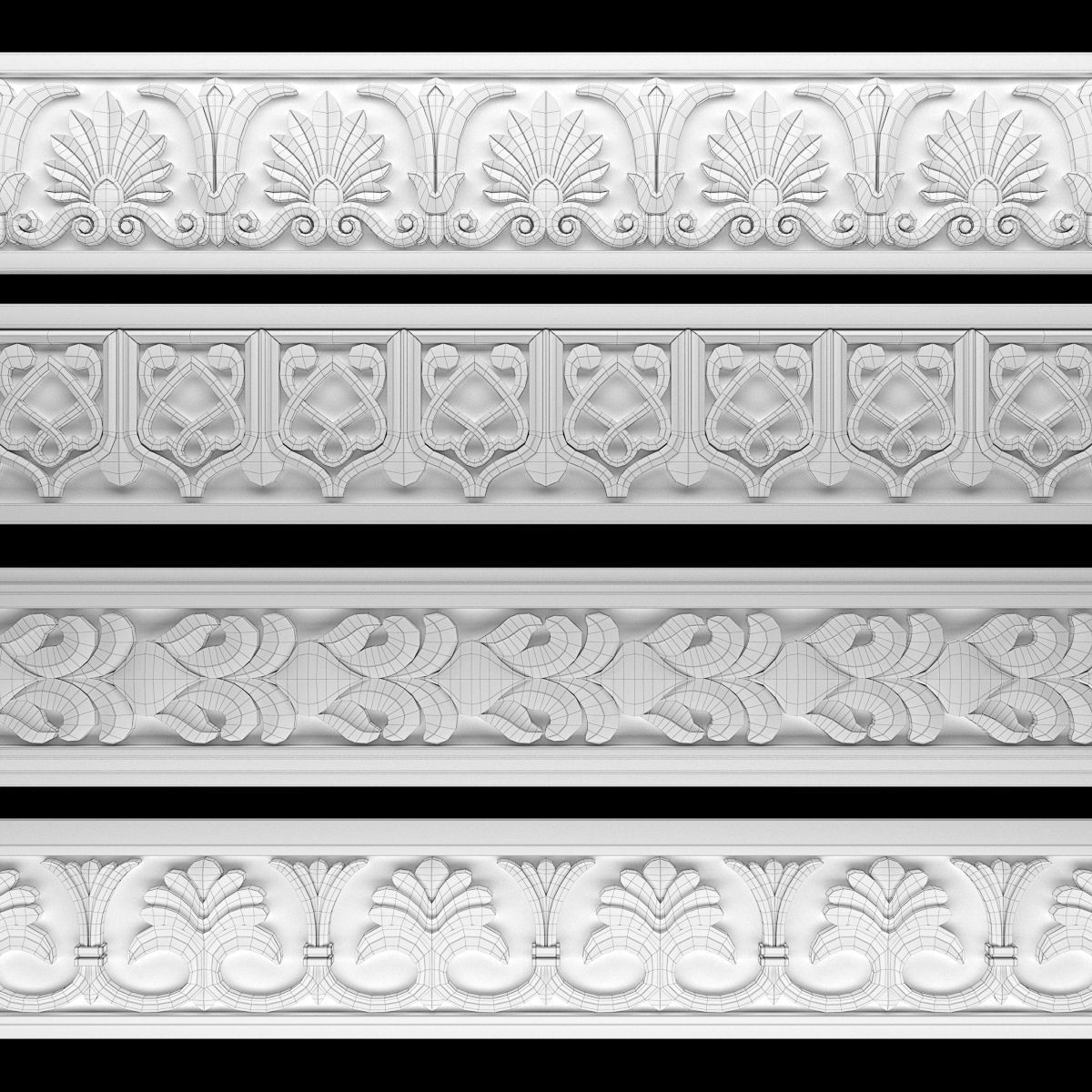 Path Ornament Pack 24 3D model_3