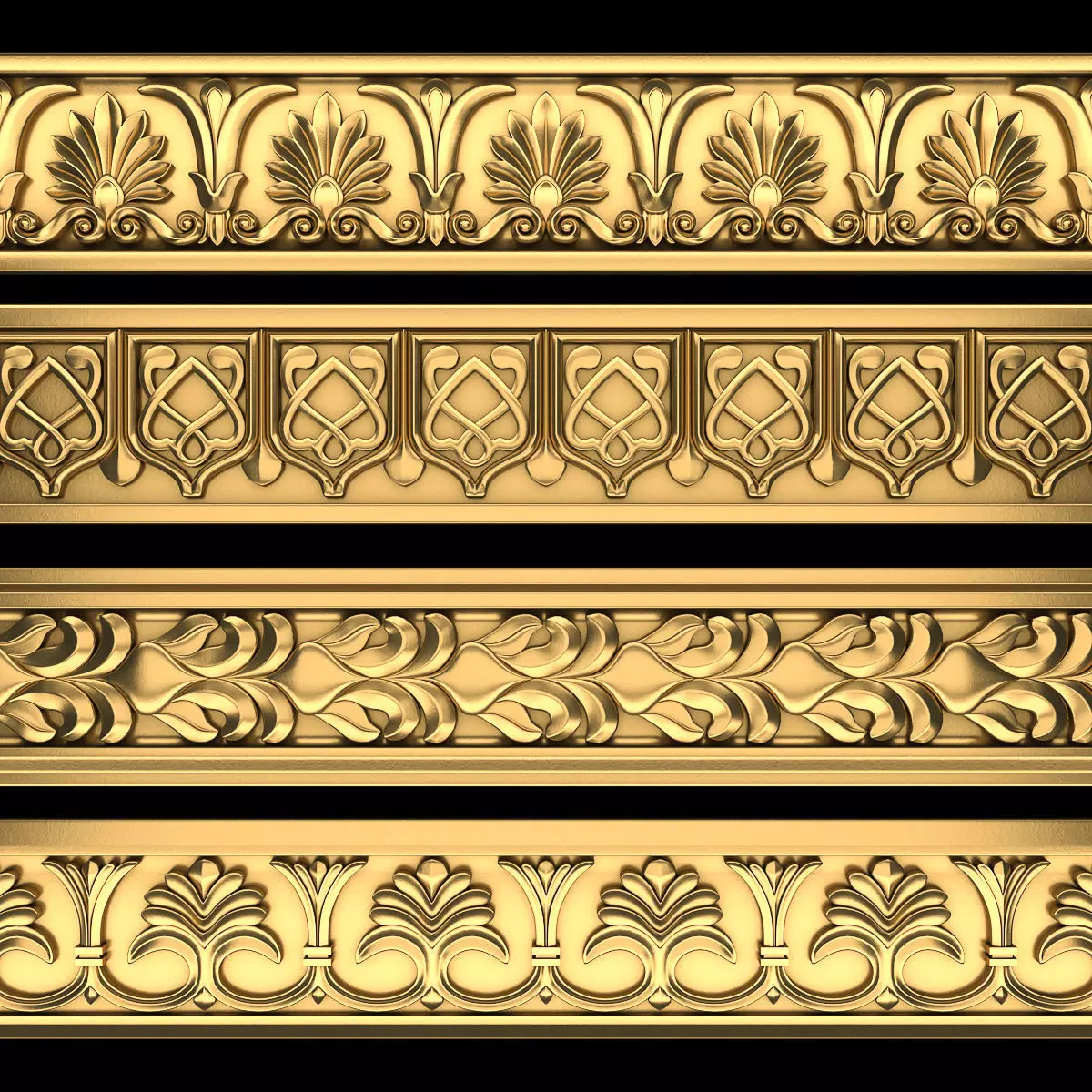 Path Ornament Pack 24 3D model_0