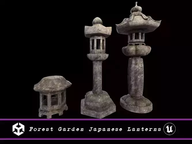 Forest Garden Japanese Lanterns 