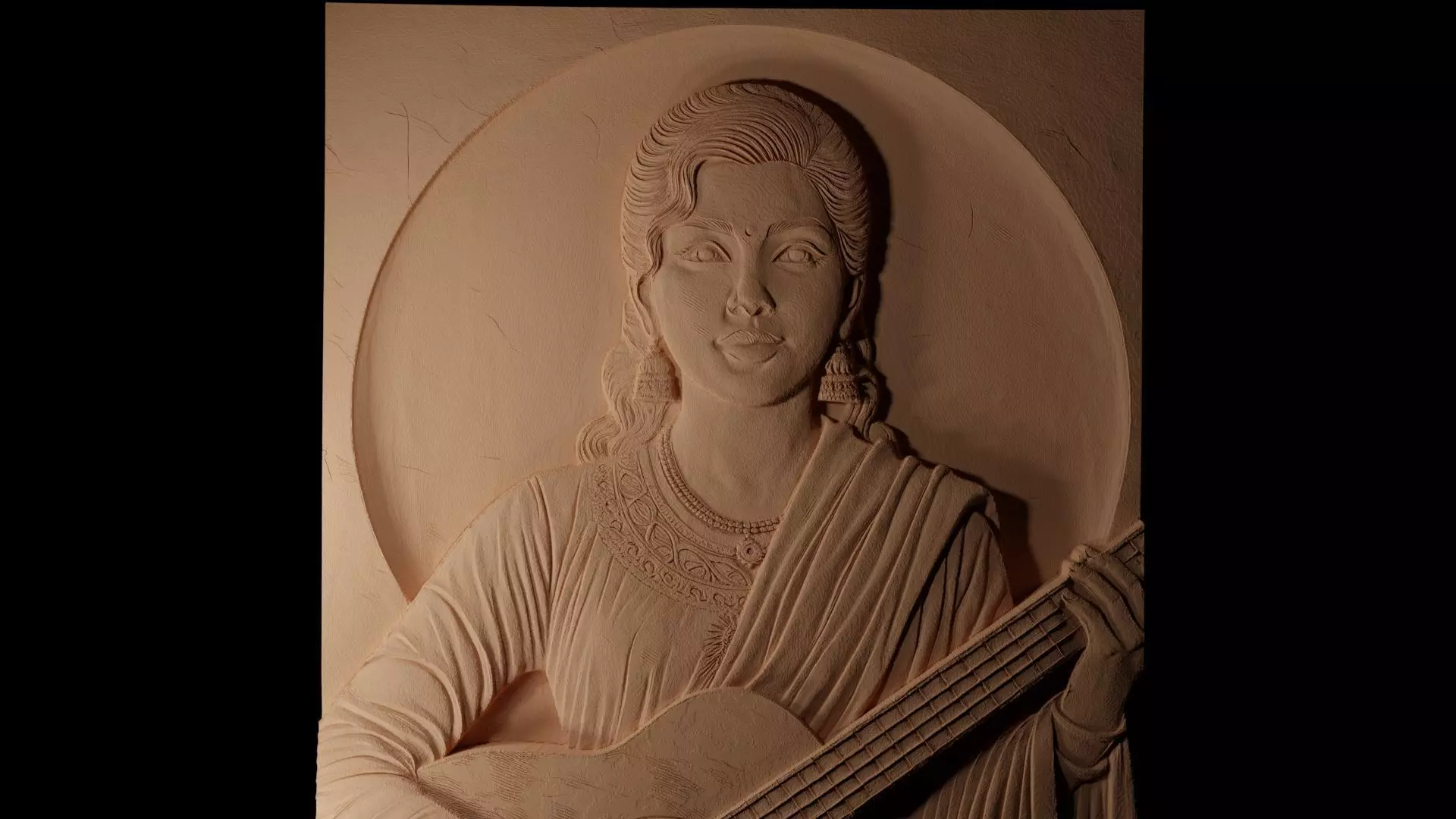 Singer CNC 3d Print High Relief Sand Casting 3D print model_0