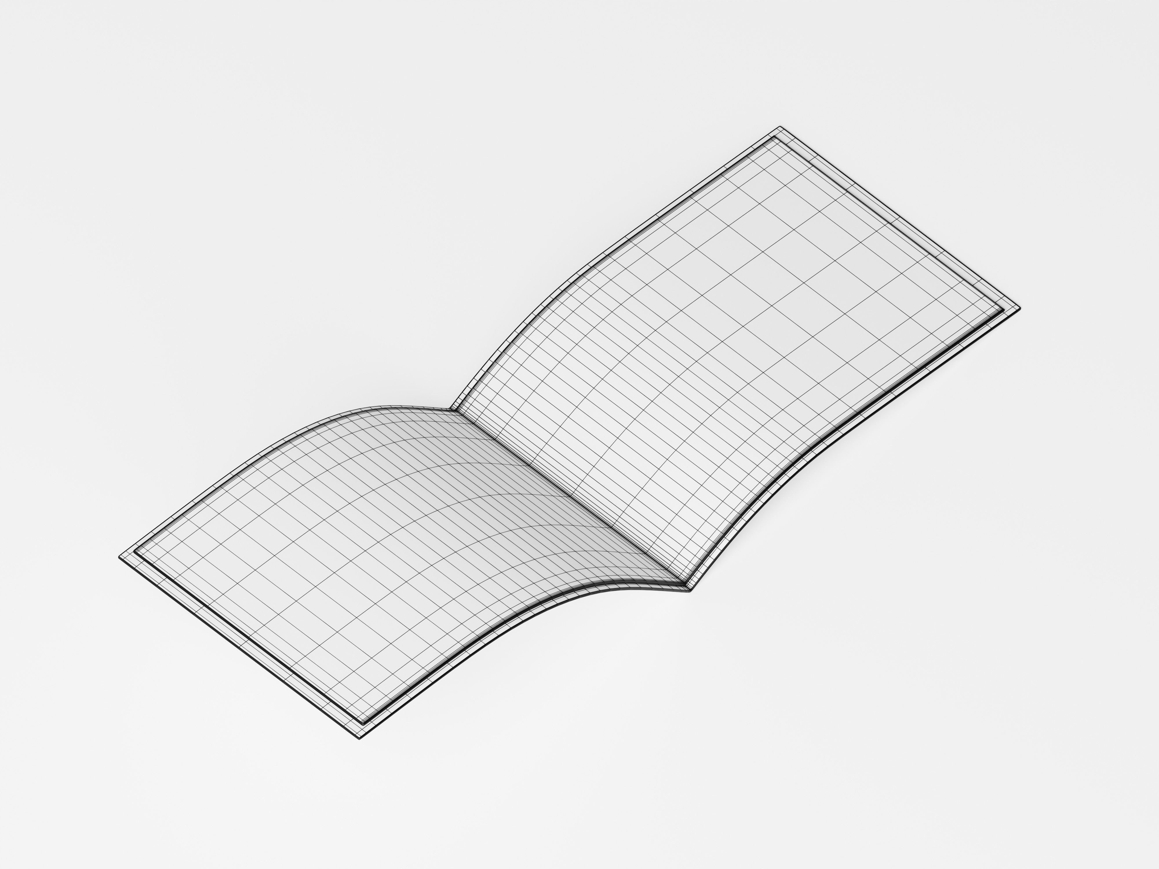 Brand Guidelines 3D Model Low-poly 3D model_2