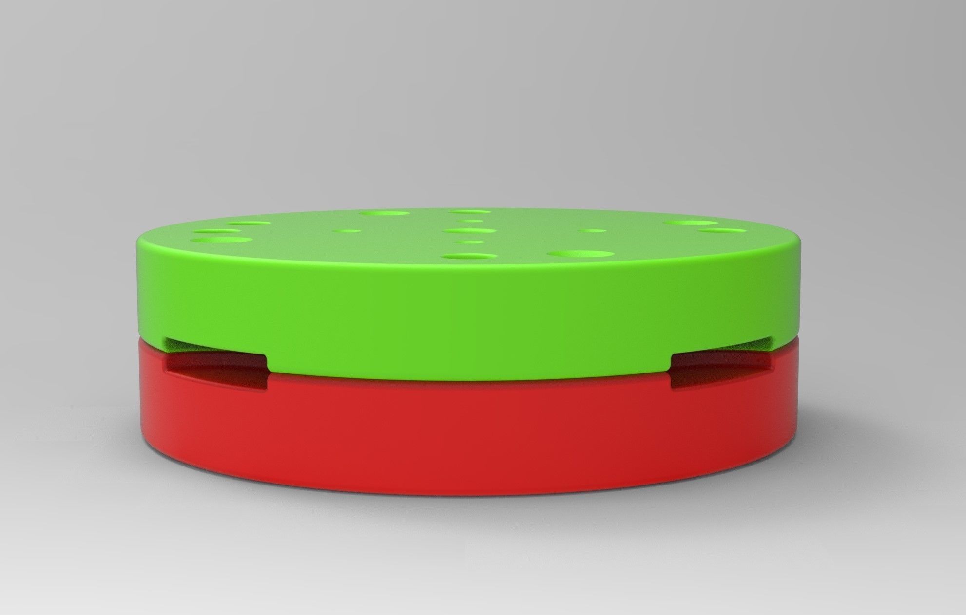 Mold for diecast military truck tire 6 Scale 1 to 25 3D print model_3