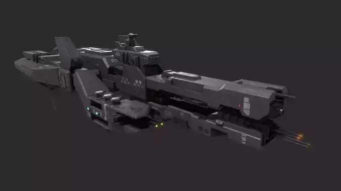 Heavy Frigate Spaceship