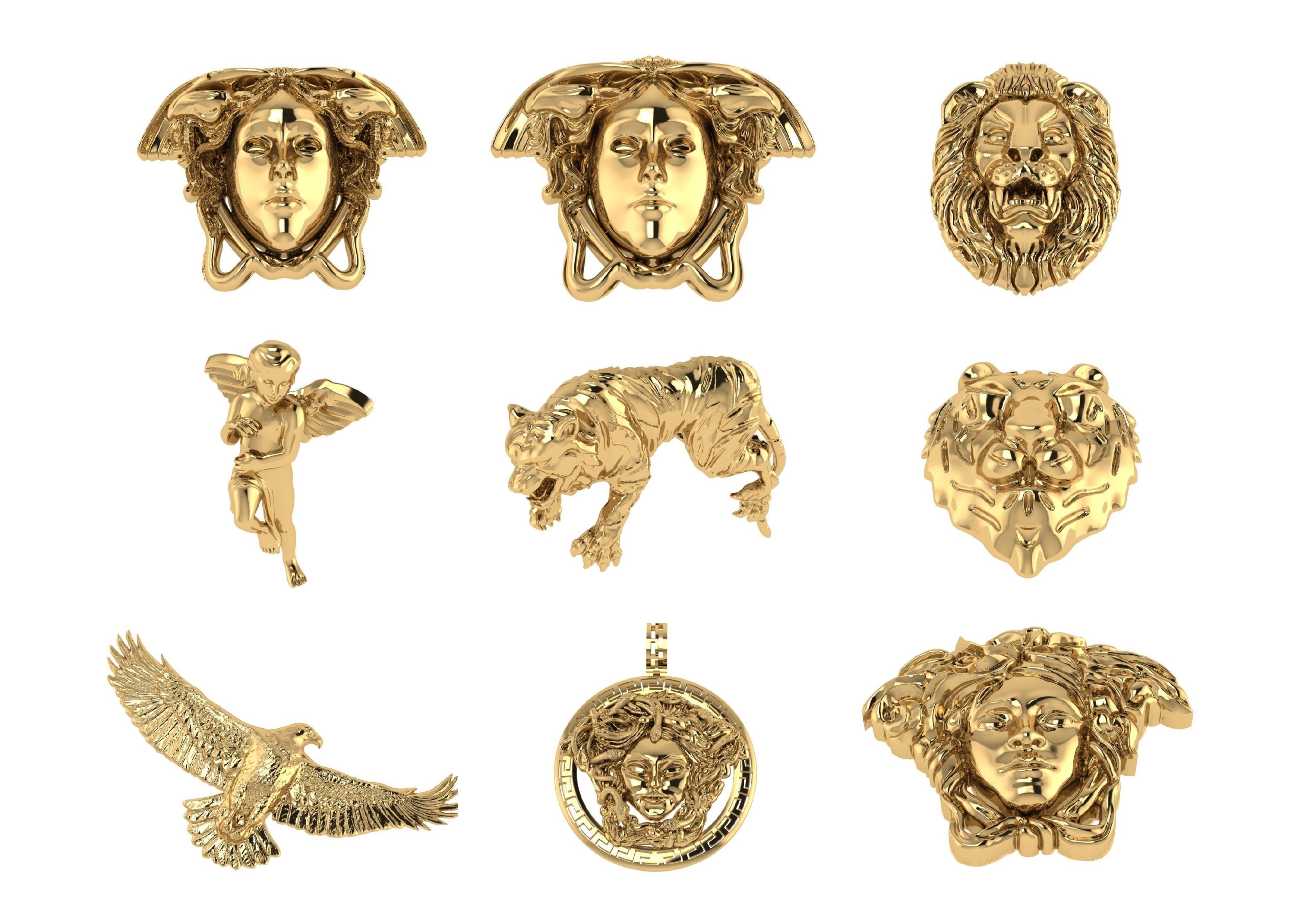 Animal Pendests Files 3DM 3D print model_41