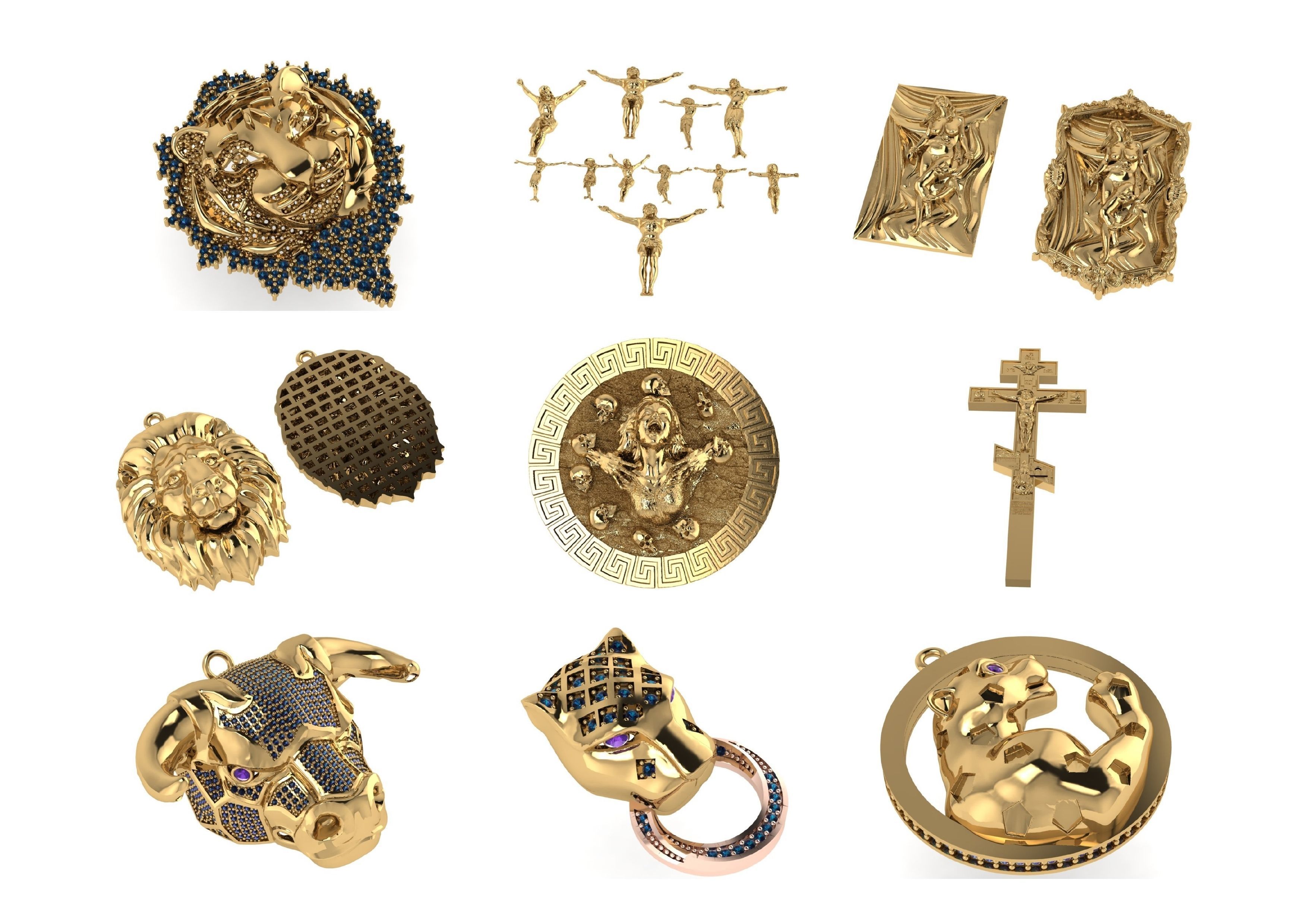 Animal Pendests Files 3DM 3D print model_20