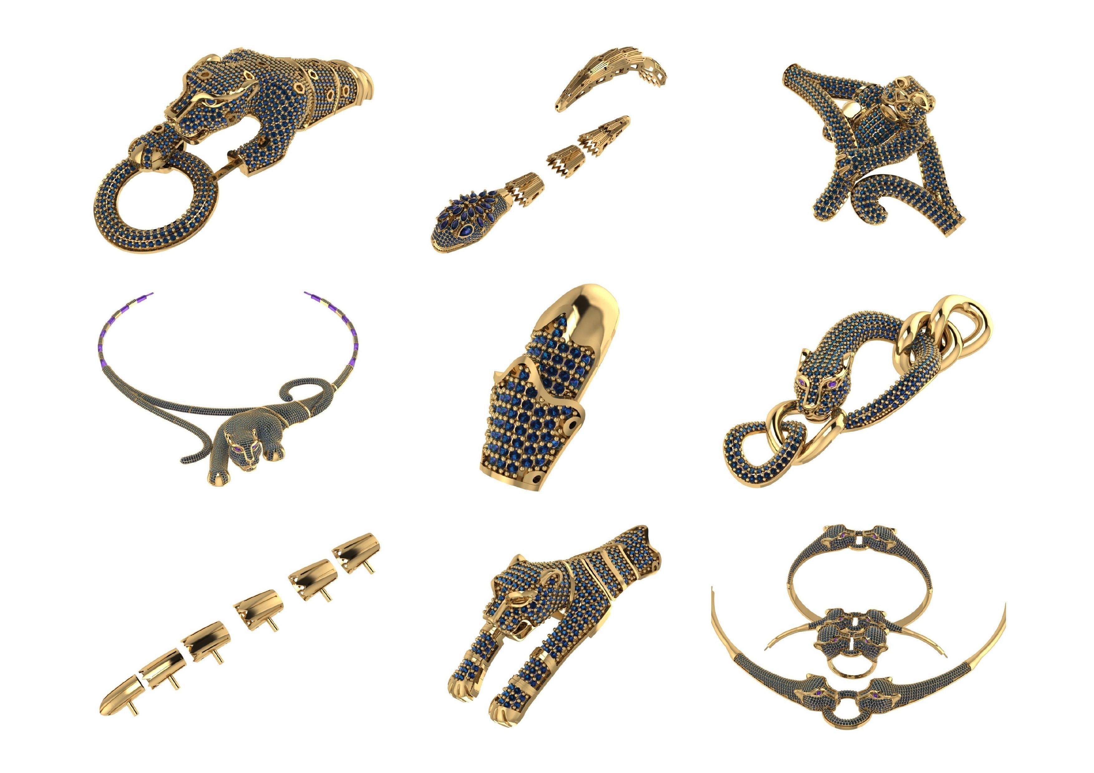 Animal Pendests Files 3DM 3D print model_36