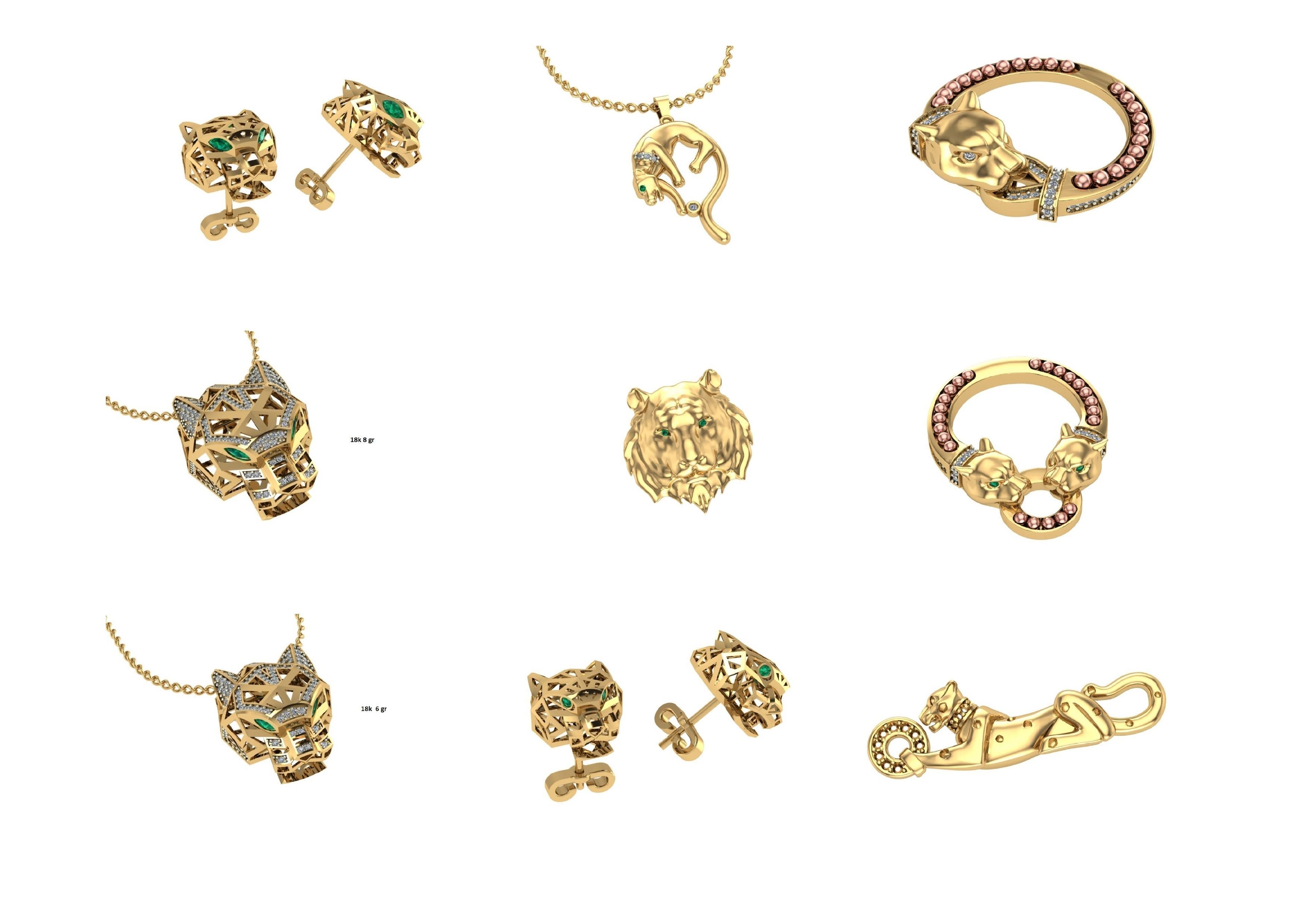 Animal Pendests Files 3DM 3D print model_81