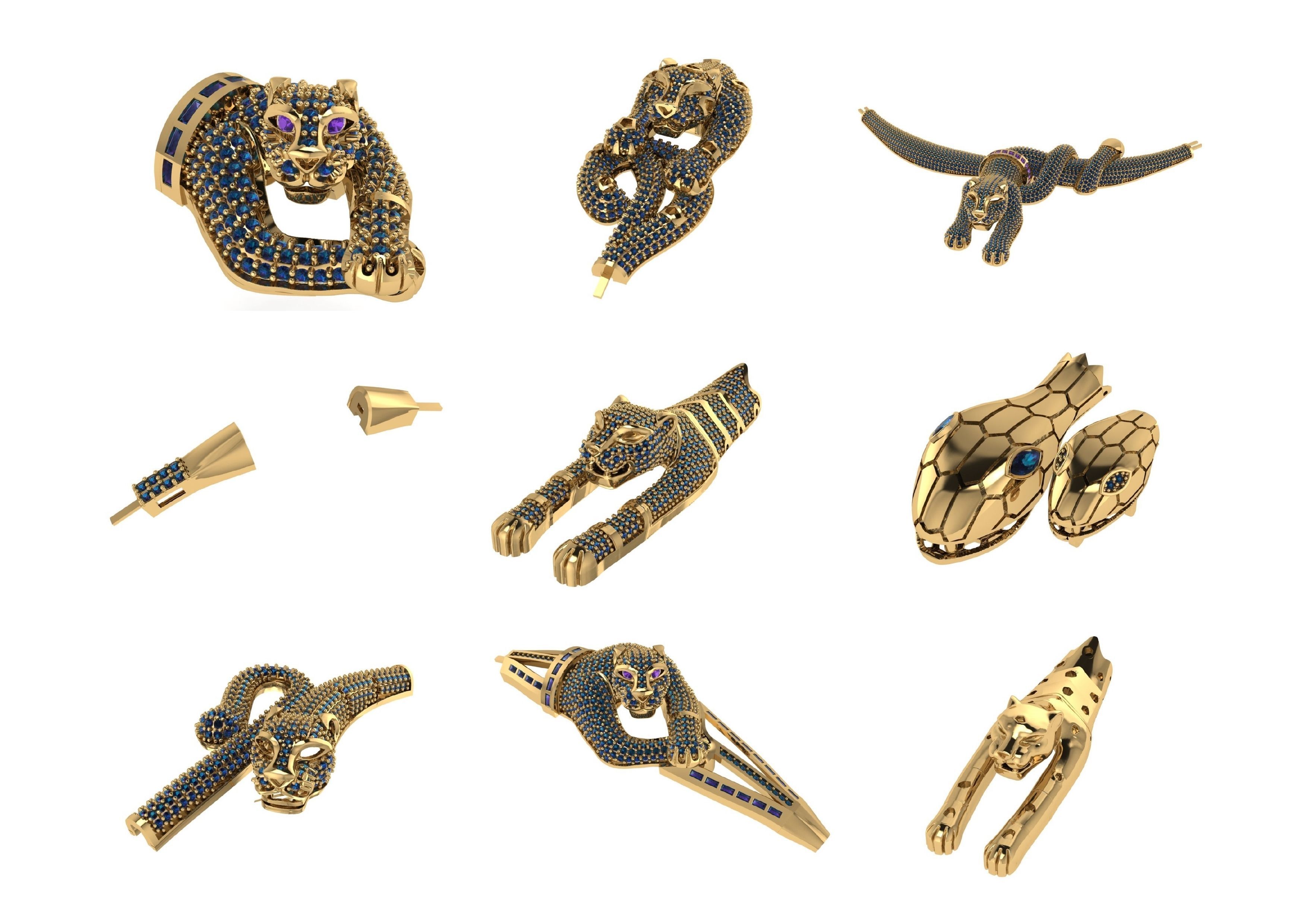 Animal Pendests Files 3DM 3D print model_37