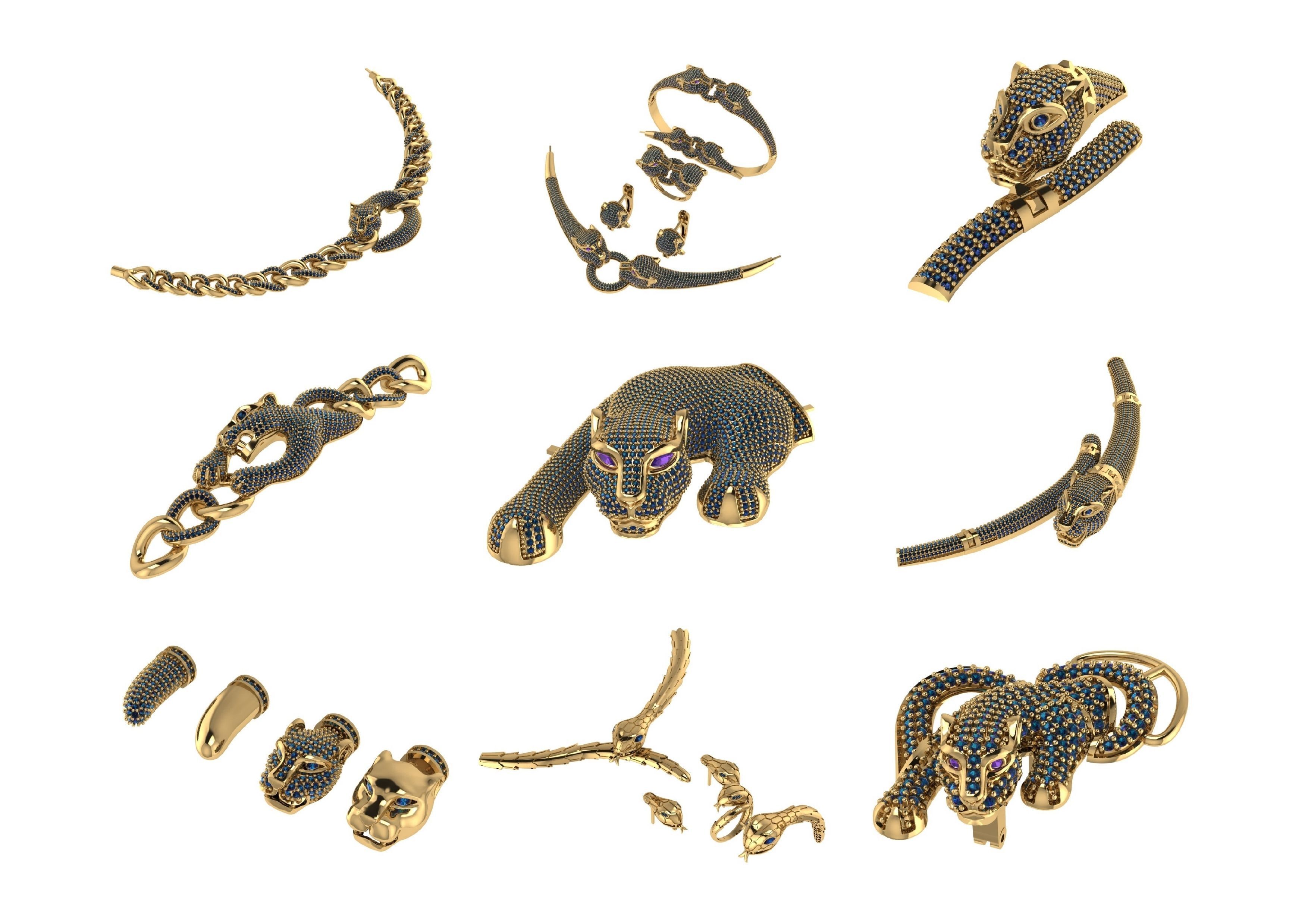 Animal Pendests Files 3DM 3D print model_34