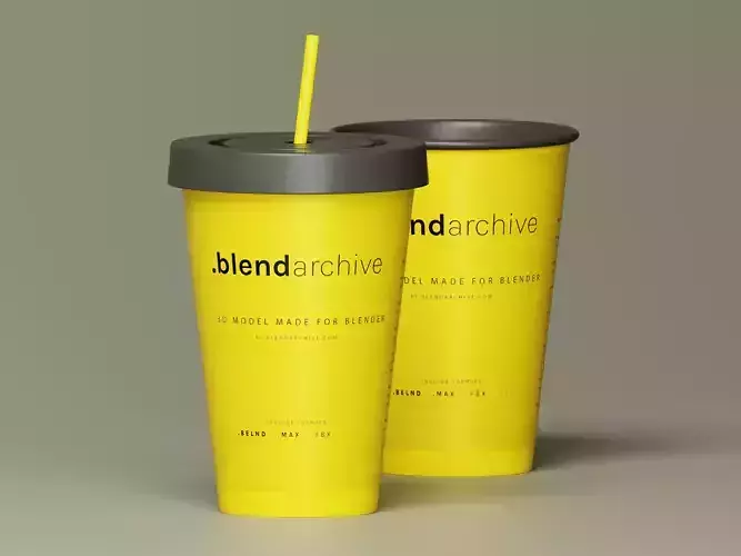 Drinking Cup 3D Model