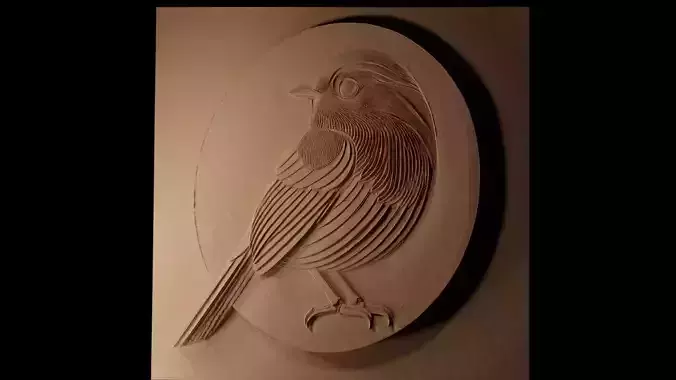 Robin CNC 3d Print High Relief Sand Casting