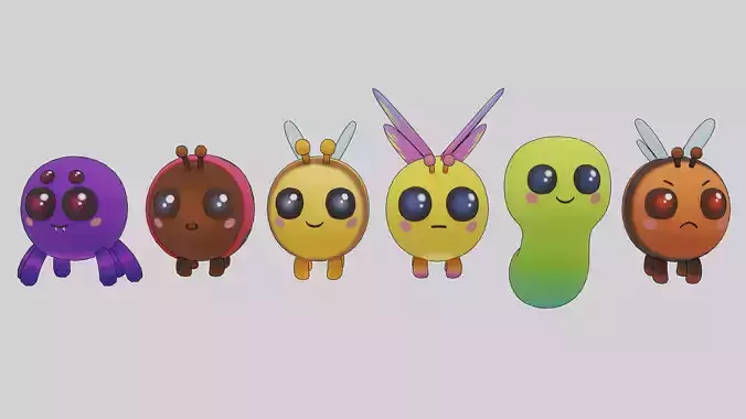 Cute Bug Pack