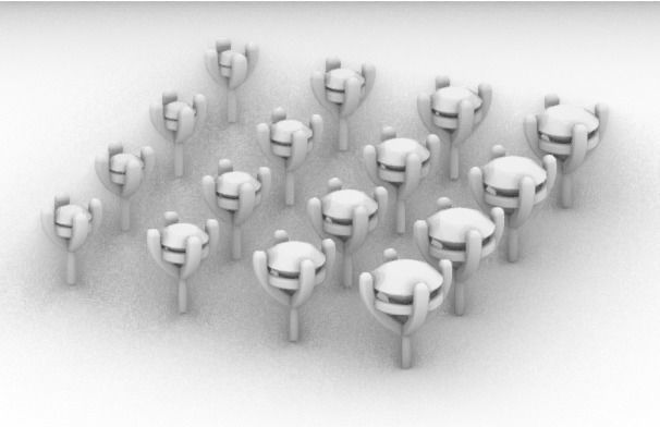 Pack of Prongs for jewelry design 3D print model_4