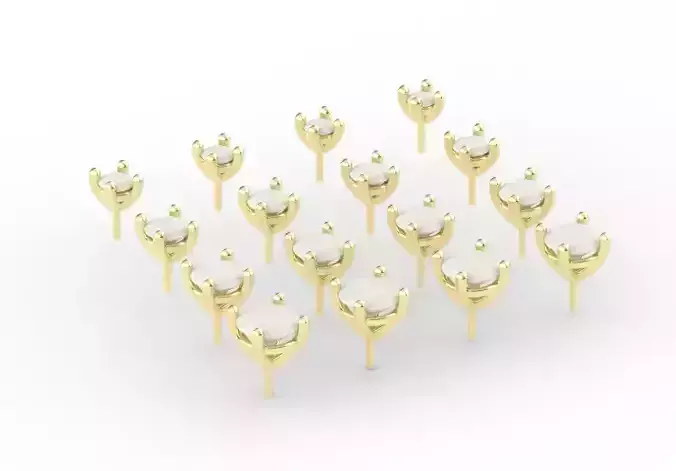 Pack of Prongs for jewelry design